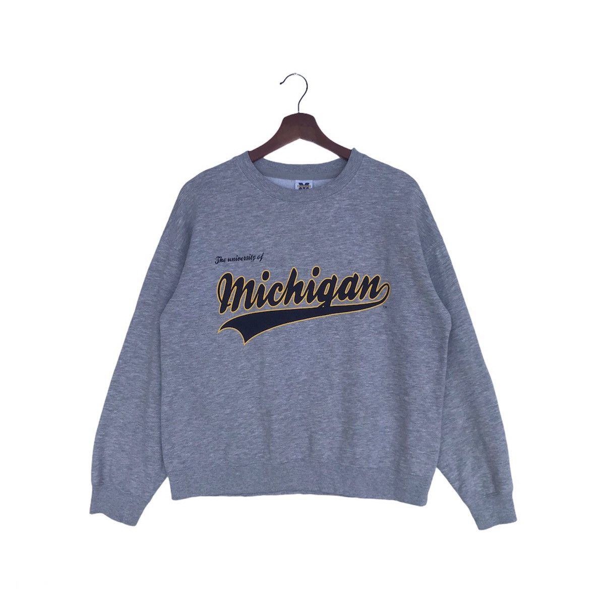 Vintage Vintage University of Michigan crewneck jumper | Grailed