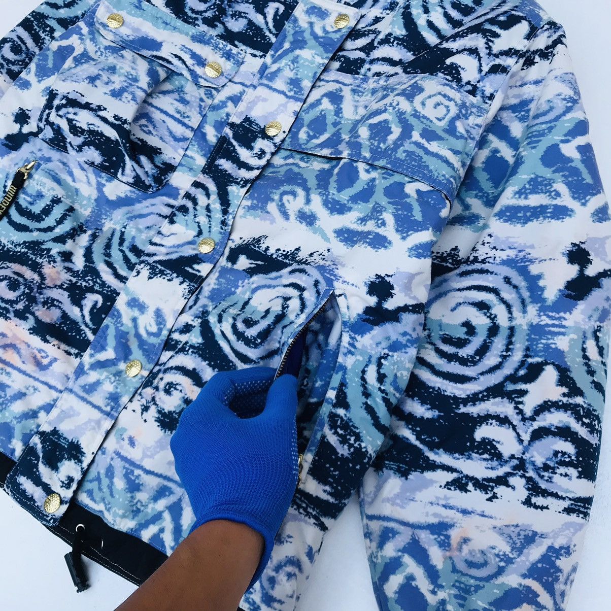 Other Rare Windex Racing Skier jacket art tye dye style Size US L / EU 52-54 / 3 - 10 Thumbnail