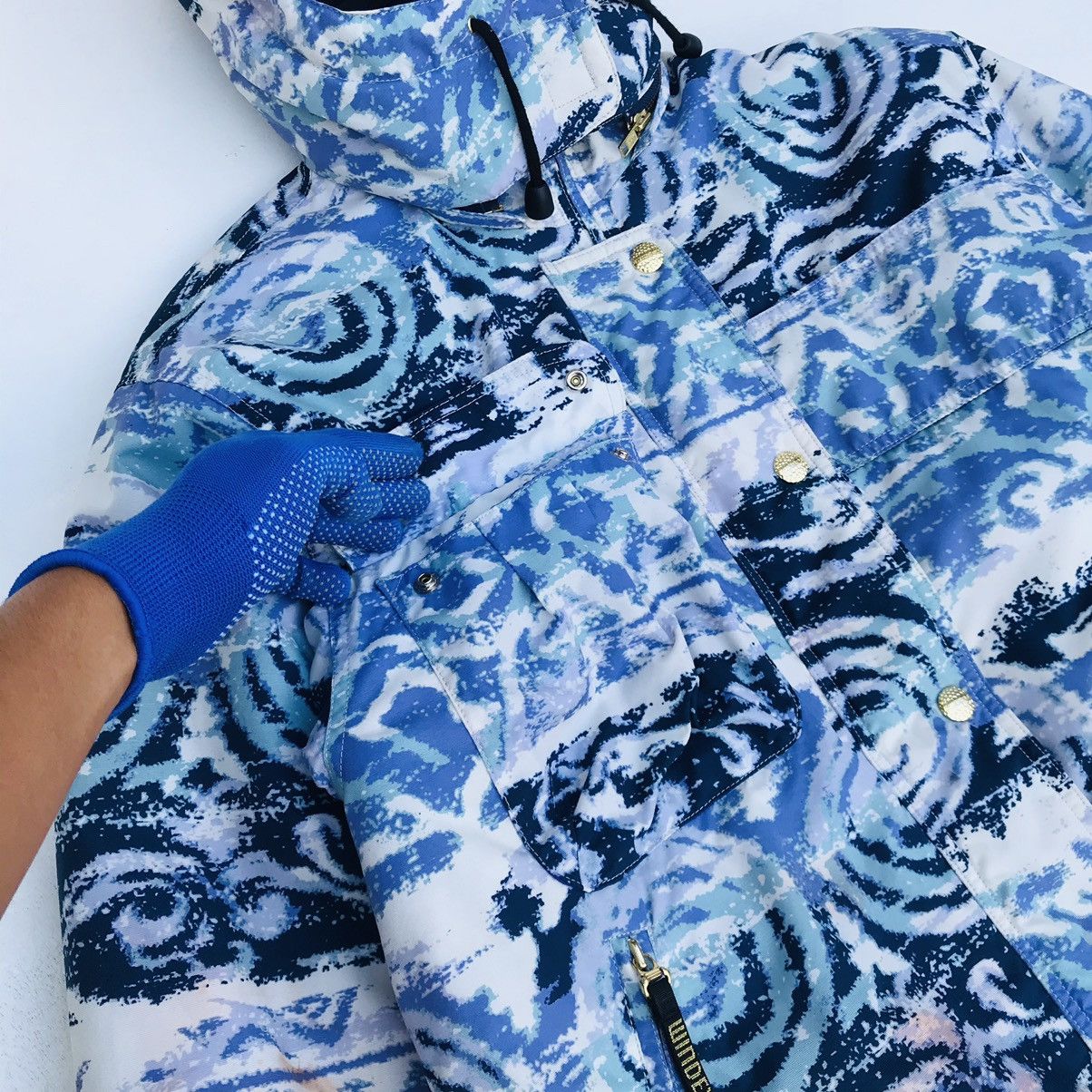 Other Rare Windex Racing Skier jacket art tye dye style Size US L / EU 52-54 / 3 - 9 Thumbnail