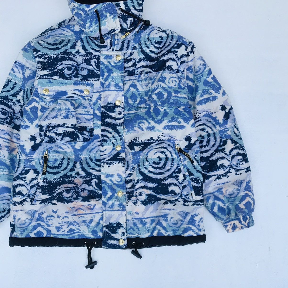 Other Rare Windex Racing Skier jacket art tye dye style Size US L / EU 52-54 / 3 - 6 Thumbnail