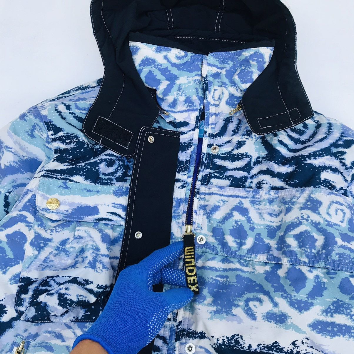 Other Rare Windex Racing Skier jacket art tye dye style Size US L / EU 52-54 / 3 - 13 Thumbnail