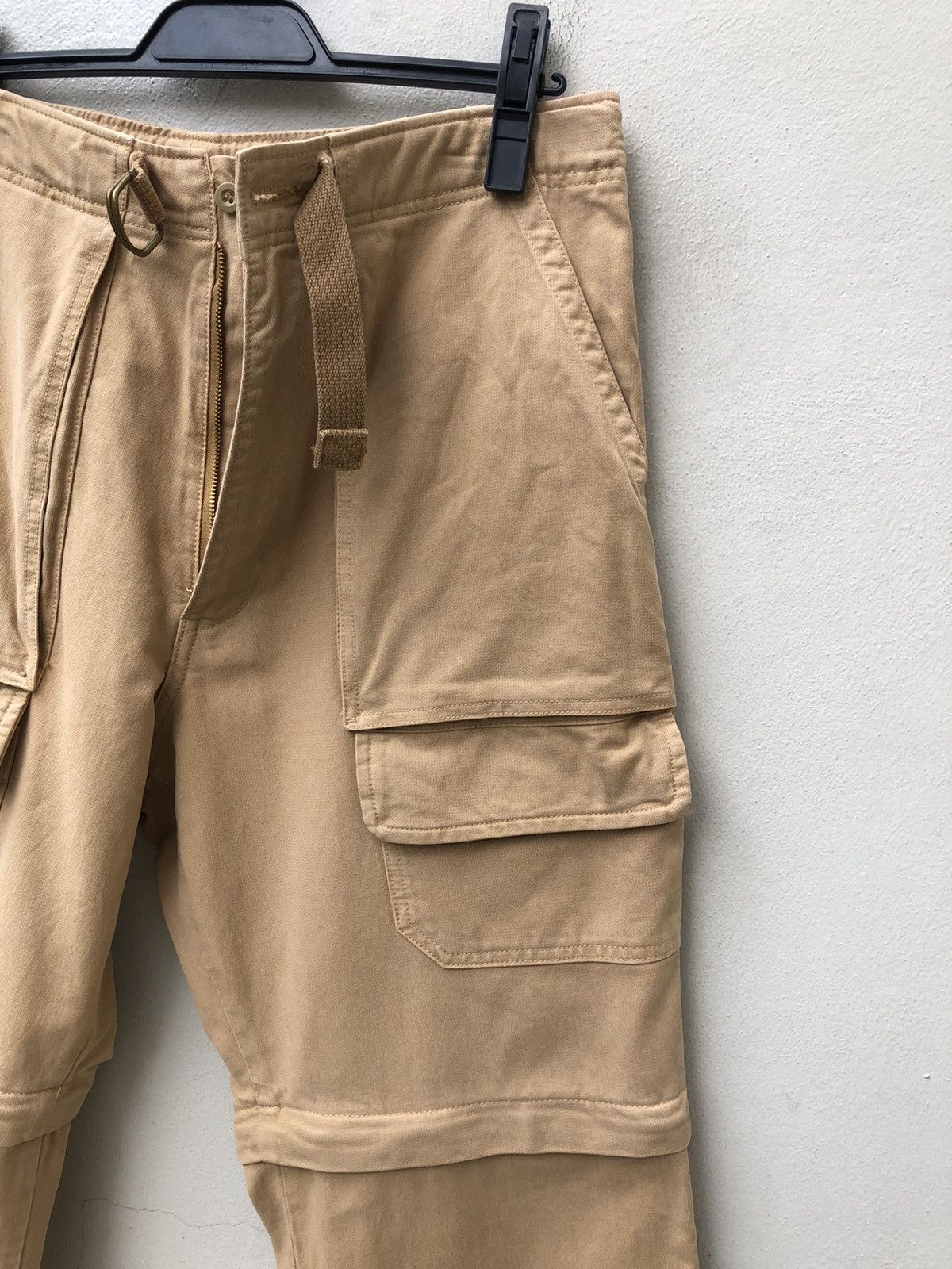 Vintage Acoustic Japan Drawstring Waist Modular Cargo Trouser Pant Size US 31 - 8 Thumbnail