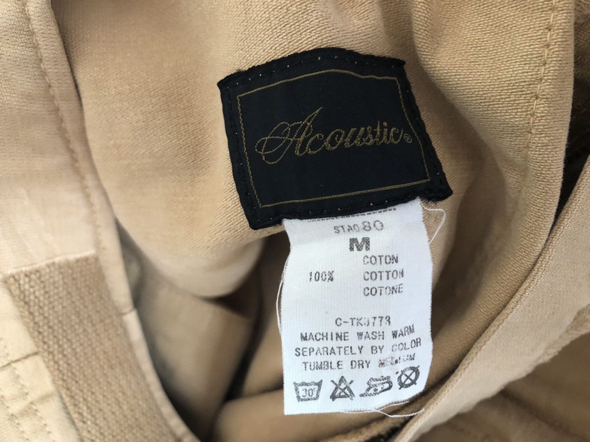 Vintage Acoustic Japan Drawstring Waist Modular Cargo Trouser Pant Size US 31 - 19 Thumbnail