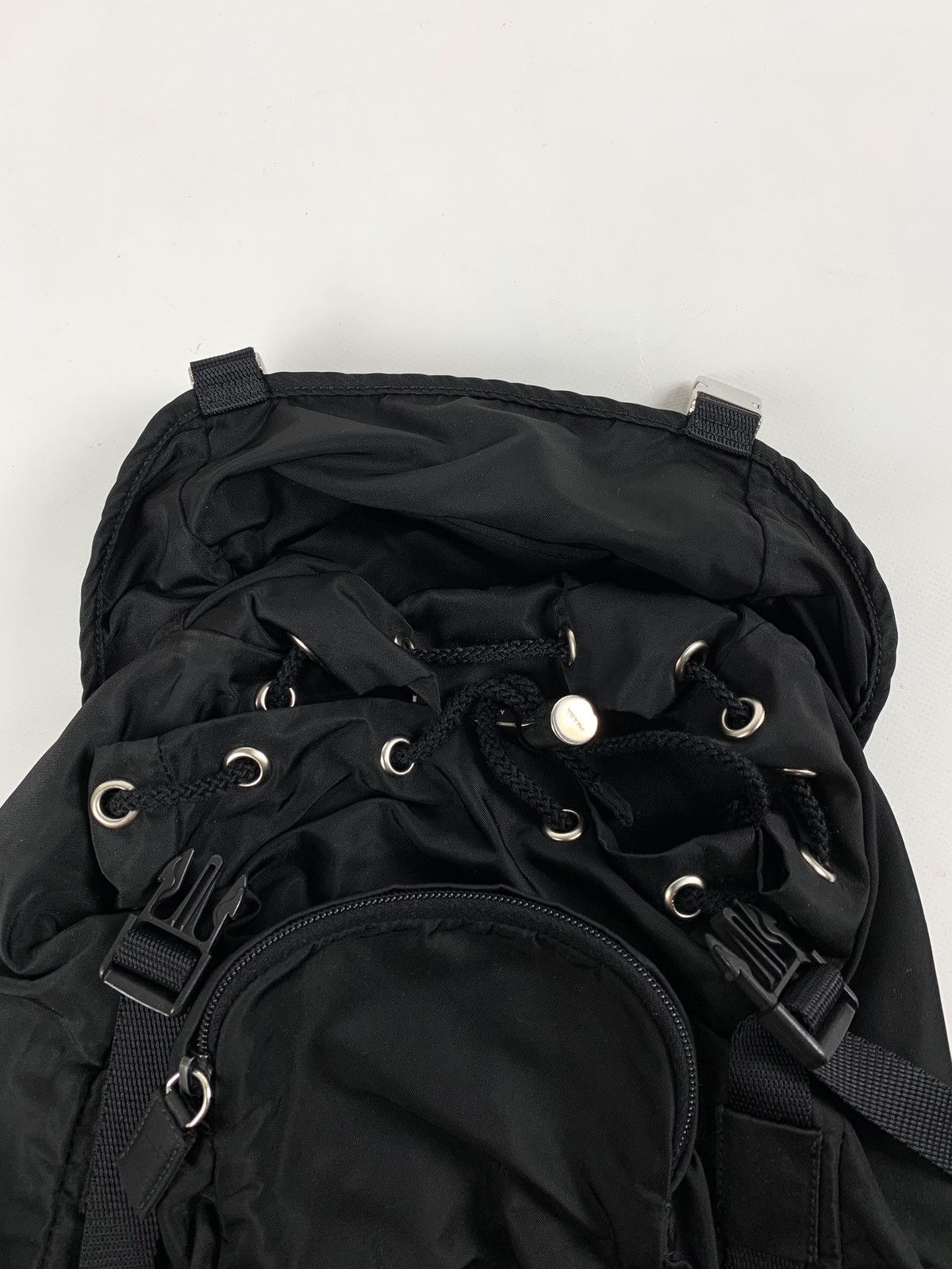 Prada Prada Nylon Backpack Bag Size ONE SIZE - 14 Thumbnail
