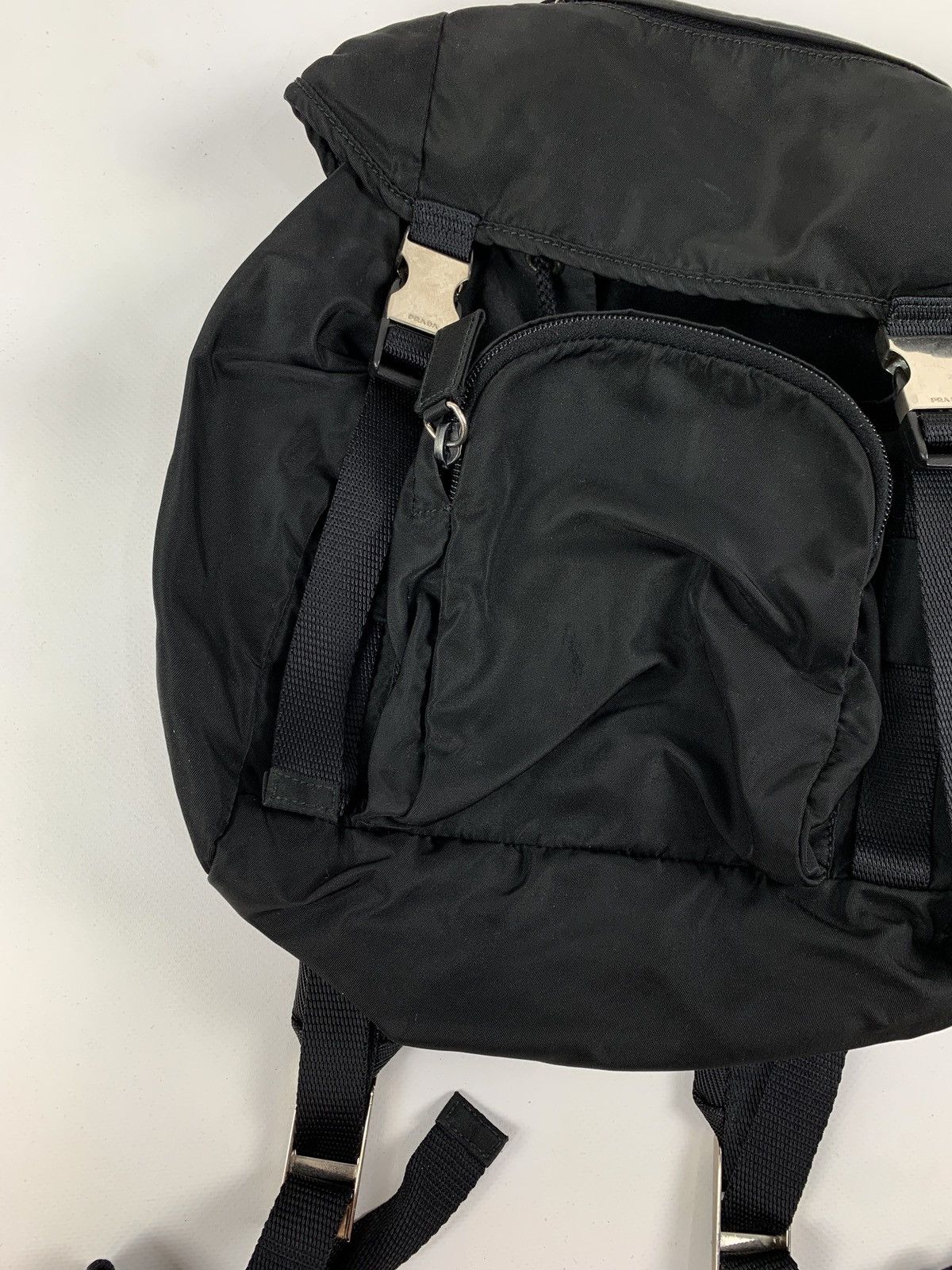 Prada Prada Nylon Backpack Bag Size ONE SIZE - 13 Thumbnail