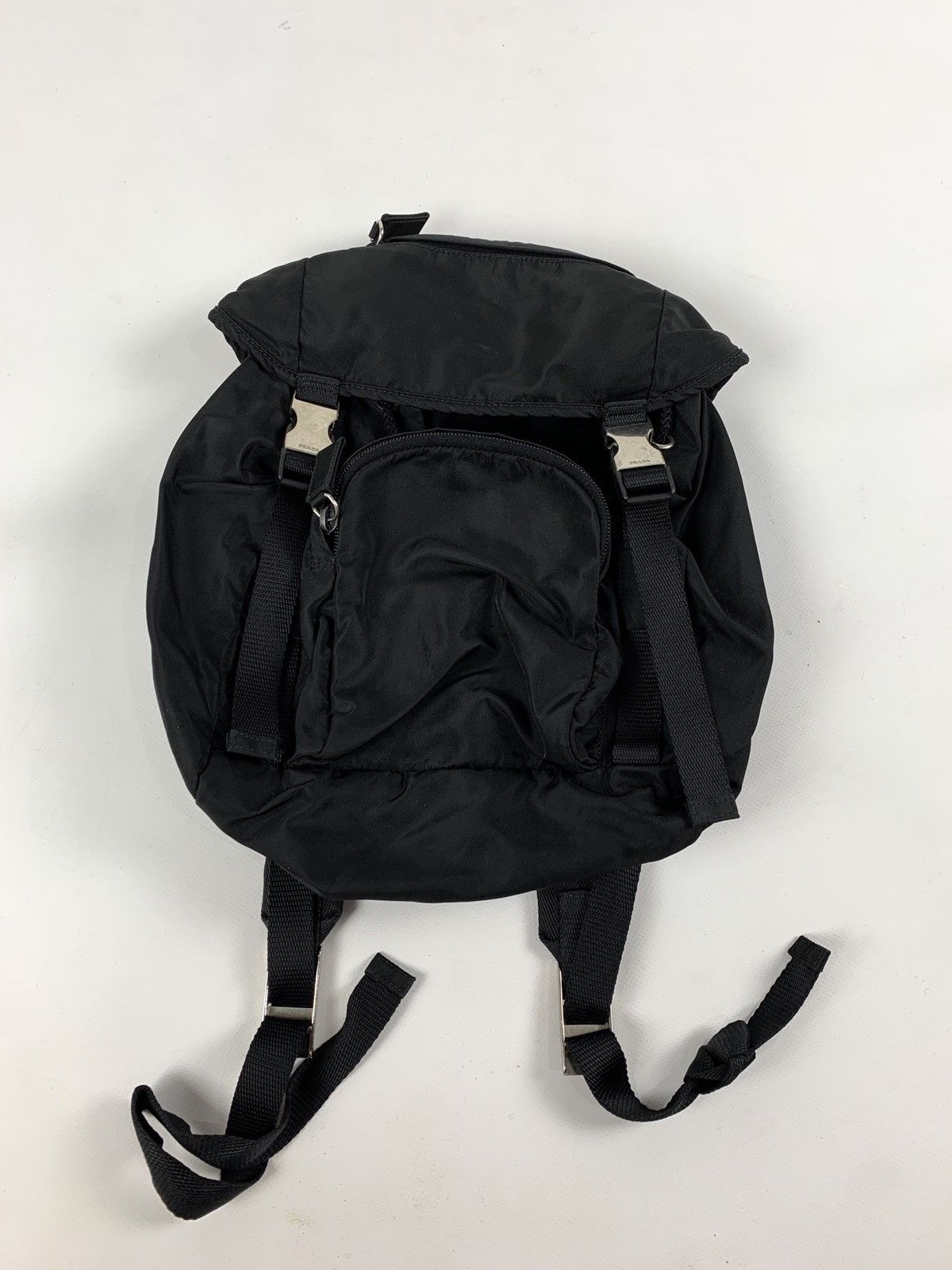 Prada Prada Nylon Backpack Bag Size ONE SIZE - 6 Thumbnail