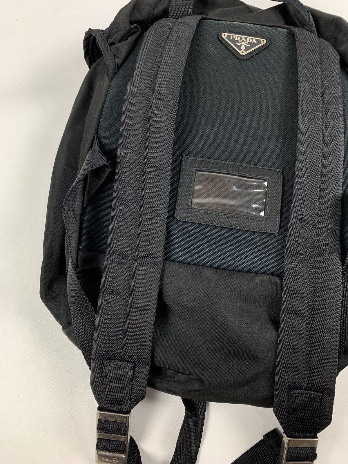 Prada Prada Nylon Backpack Bag Size ONE SIZE - 9 Thumbnail