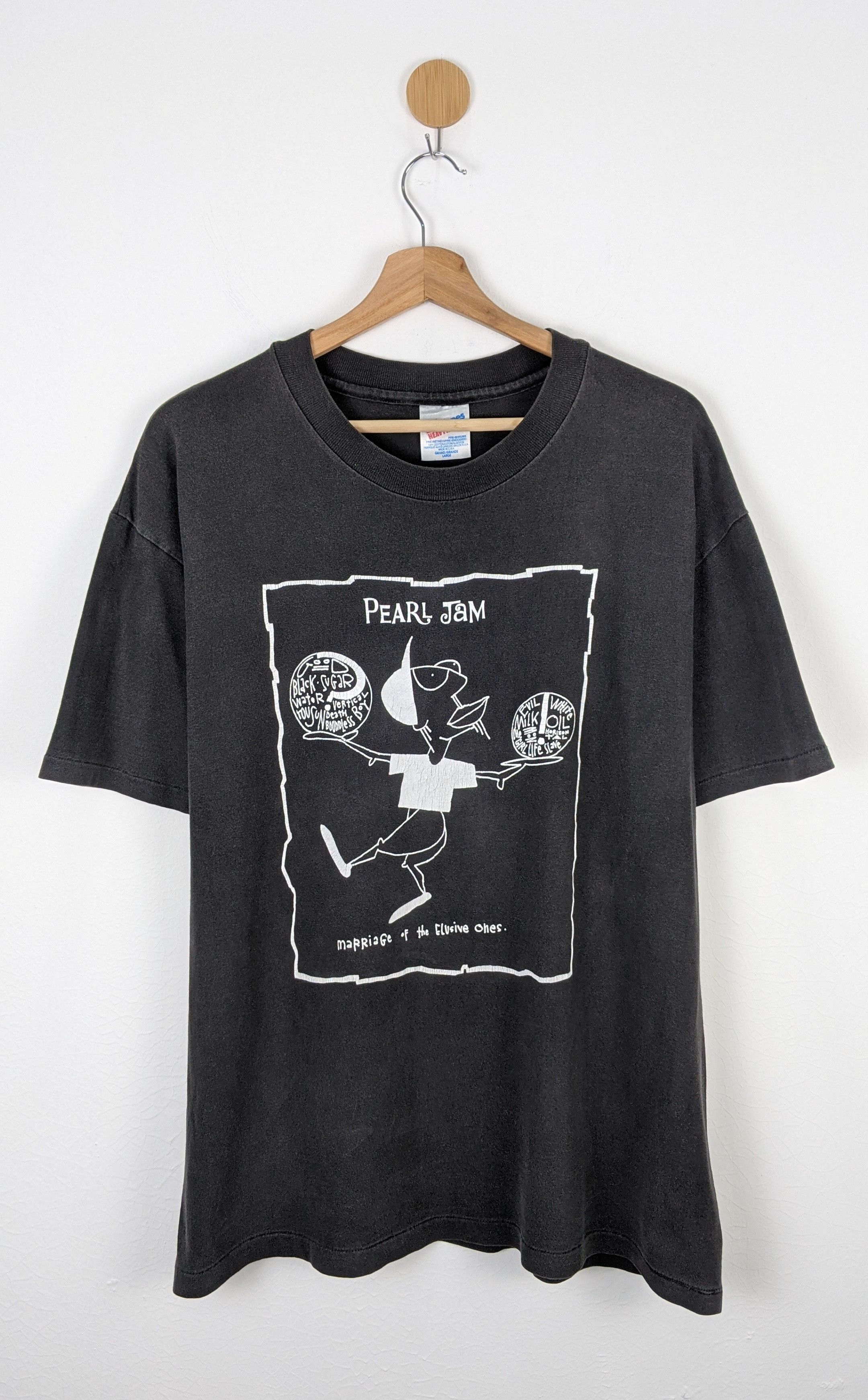 Vintage Vintage Pearl Jam Boundless Marriage of the Elusive Ones te Size US L / EU 52-54 / 3 - 1 Thumbnail