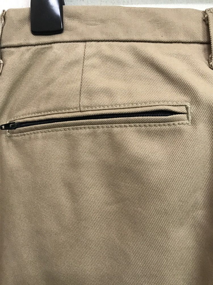 Vintage Japanese Brand ACOUSTIC Made in Japan Thick Khaki Pant Size US 32 / EU 48 - 13 Thumbnail