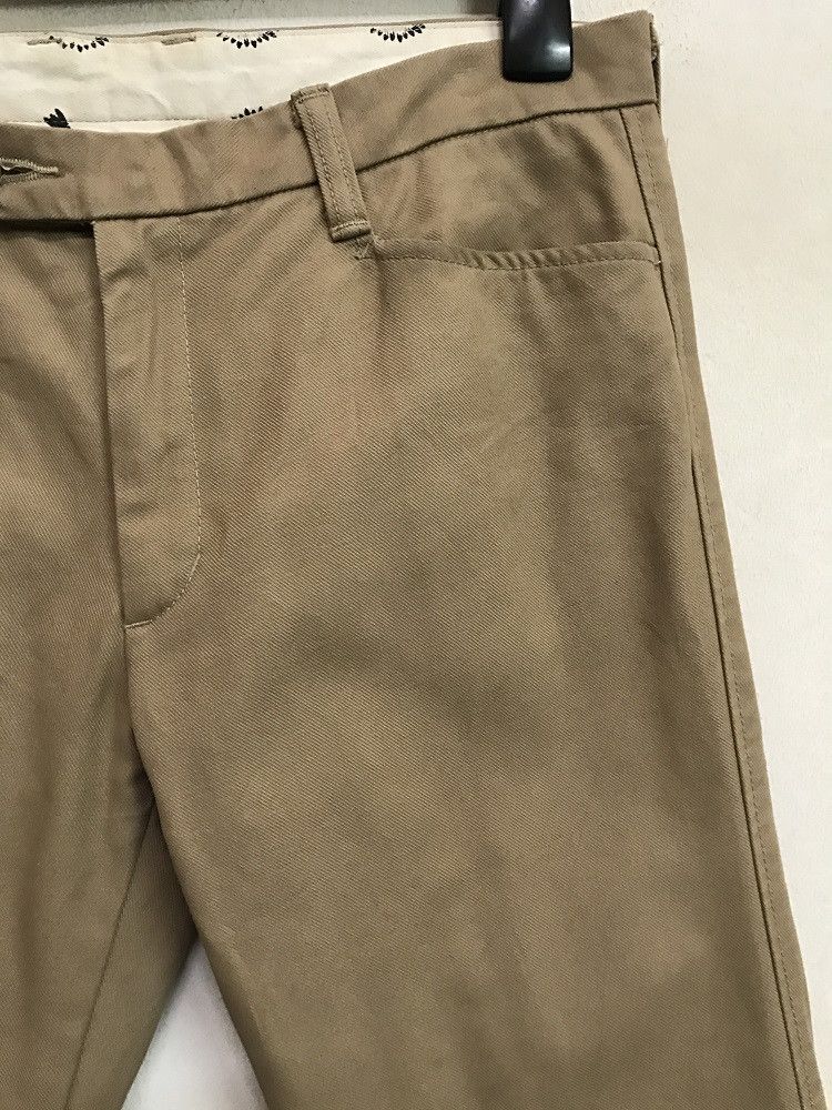 Vintage Japanese Brand ACOUSTIC Made in Japan Thick Khaki Pant Size US 32 / EU 48 - 3 Thumbnail