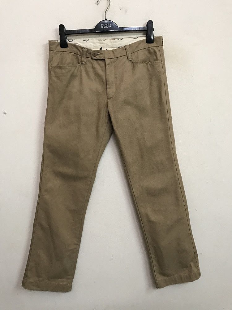 Vintage Japanese Brand ACOUSTIC Made in Japan Thick Khaki Pant Size US 32 / EU 48 - 1 Thumbnail