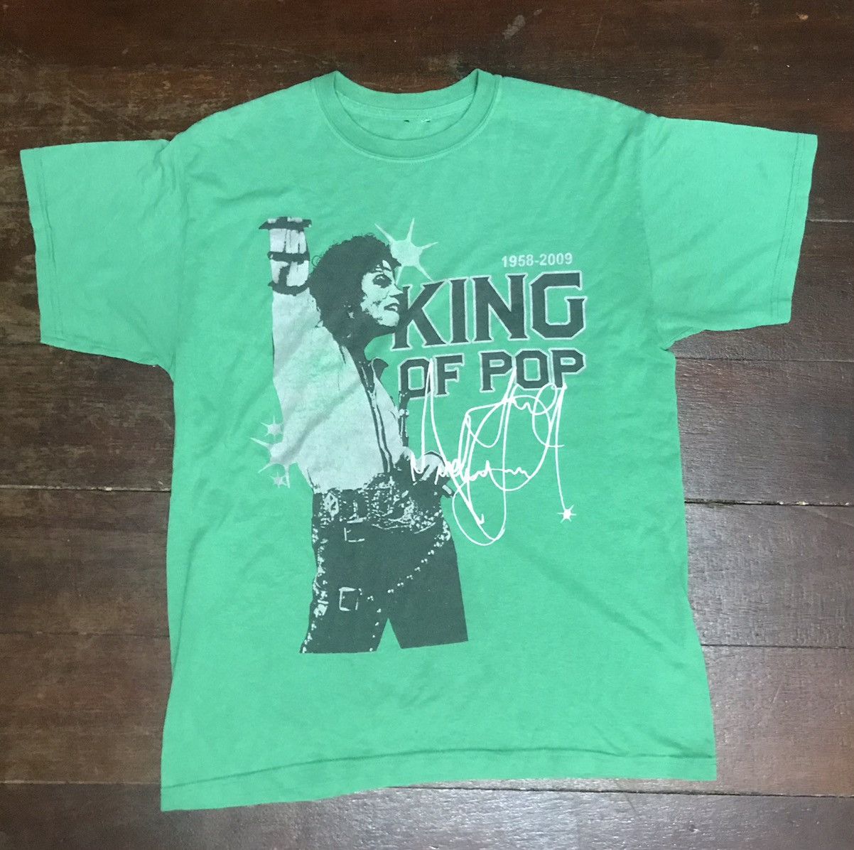 Band Tees × Michael Jackson King of pop Michael Jackson y2k tee Size US M / EU 48-50 / 2 - 7 Thumbnail