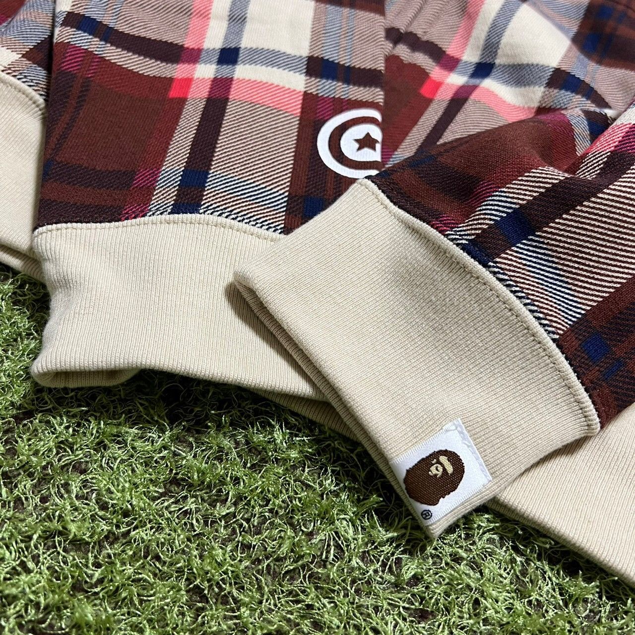 Bape 15th Anniversary Bape Check Shark Full Zip Hoodie Size US S / EU 44-46 / 1 - 2 Thumbnail
