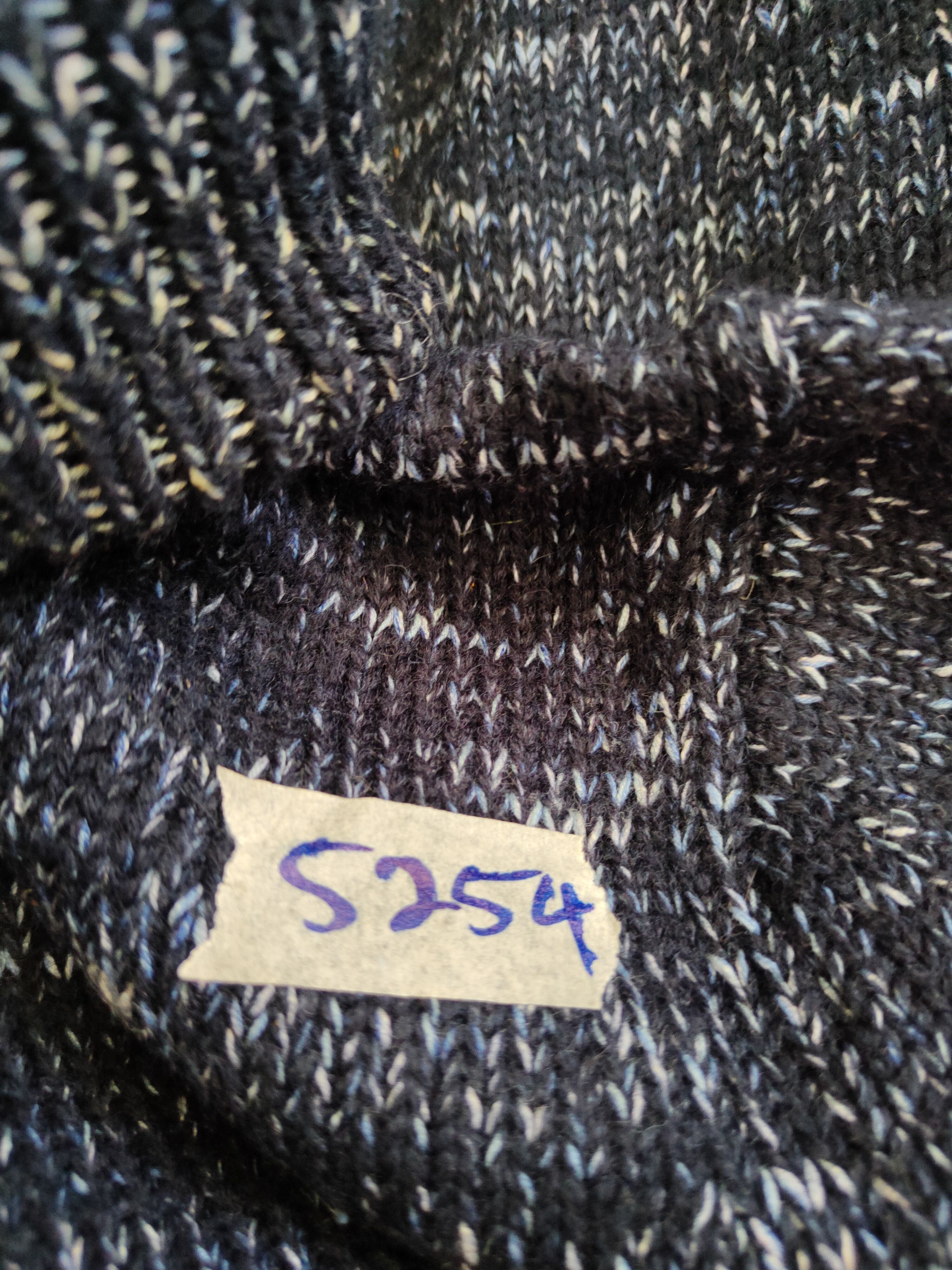 Japanese Brand Authentic Wear Dark Blue Knitwear #5254 Size US M / EU 48-50 / 2 - 10 Thumbnail