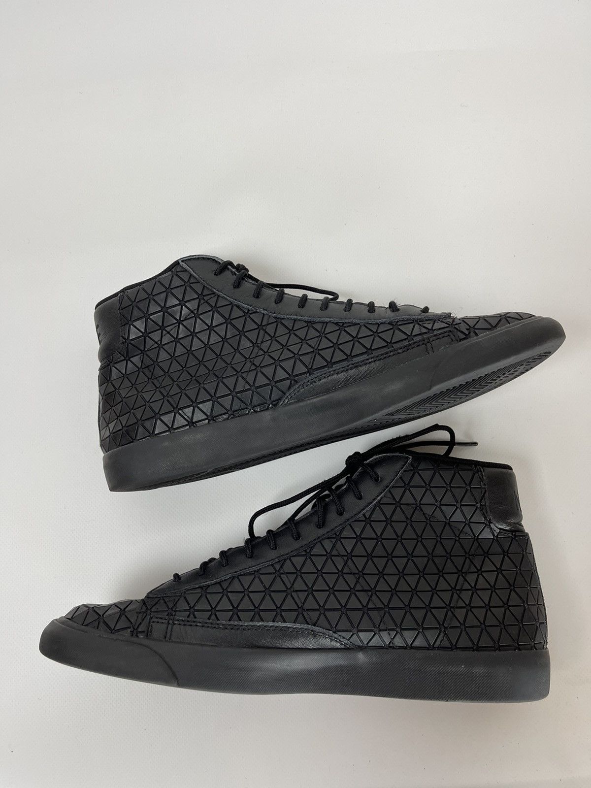 Nike Nike Blazer Mid Metric Black | Black 2017 hi top sneakers Size US 9 / EU 42 - 5 Thumbnail