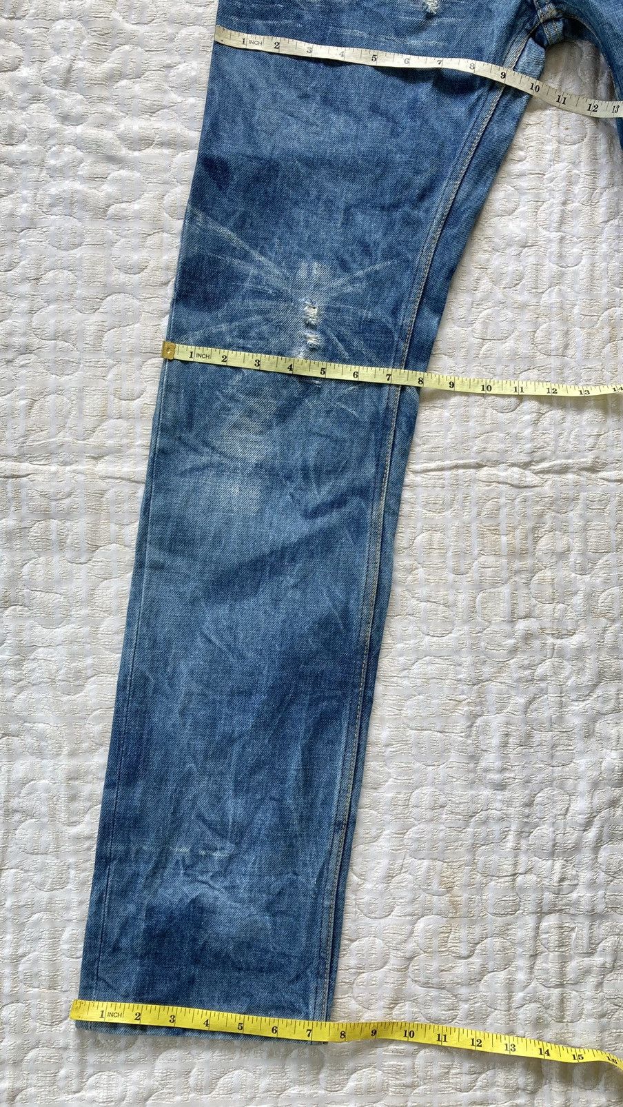 Helmut Lang NICE DISTRESSED HELMUT LANG JEANS Size US 30 / EU 46 - 6 Thumbnail