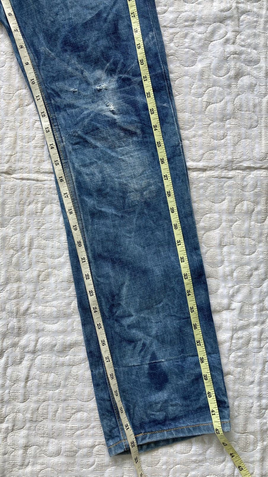 Helmut Lang NICE DISTRESSED HELMUT LANG JEANS Size US 30 / EU 46 - 5 Thumbnail