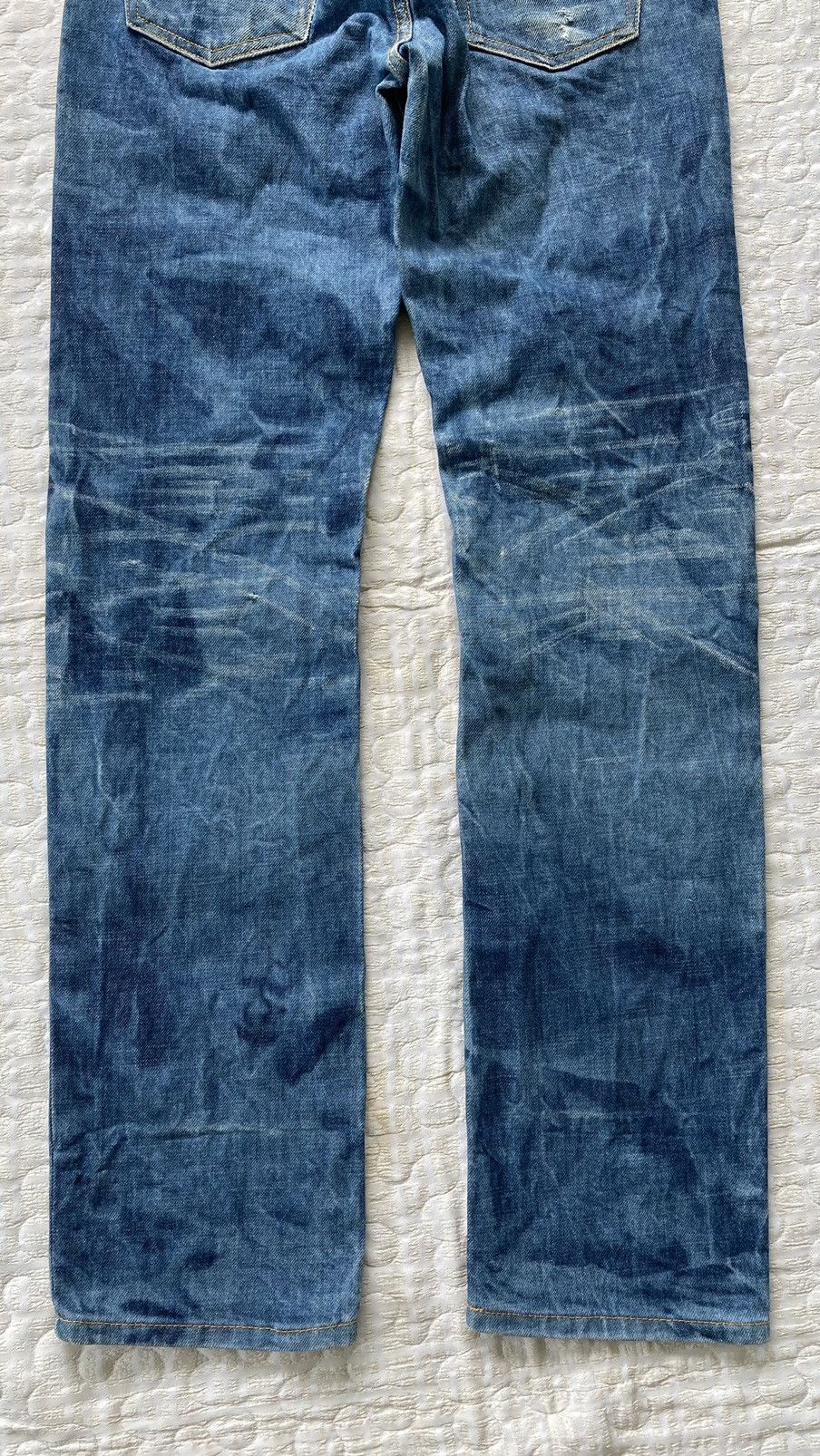 Helmut Lang NICE DISTRESSED HELMUT LANG JEANS Size US 30 / EU 46 - 7 Thumbnail