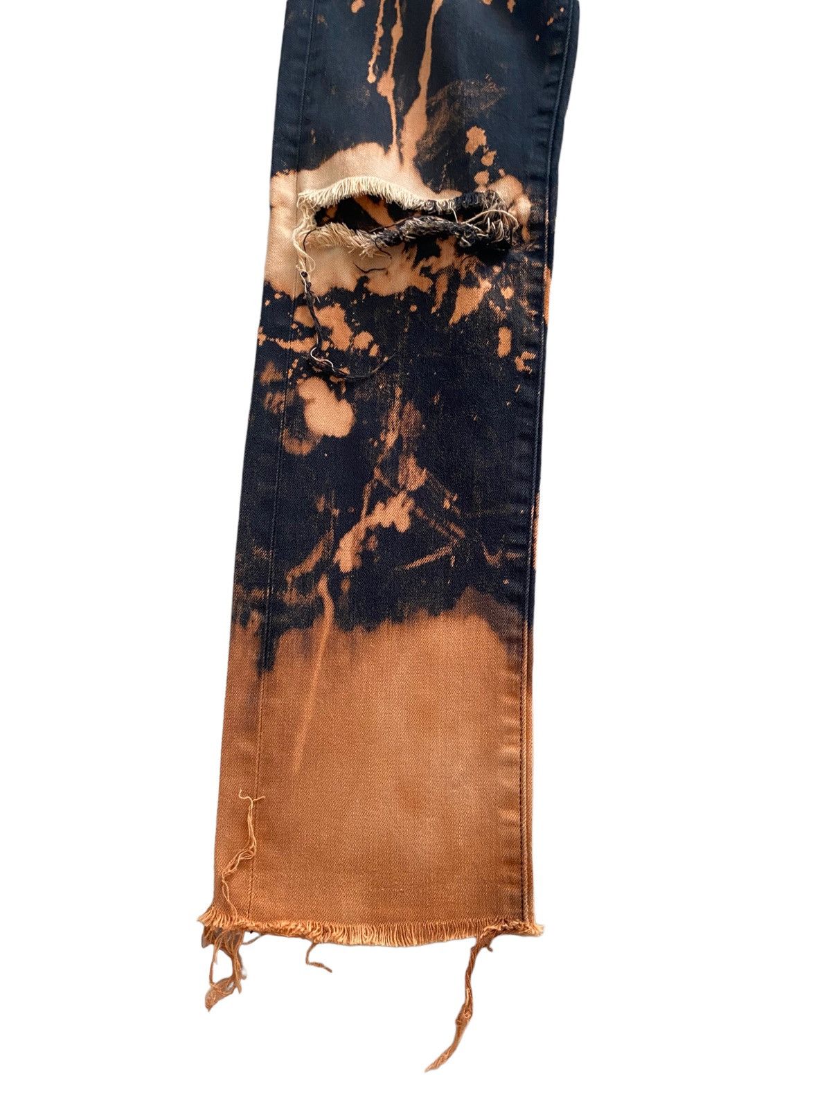 Hysteric Glamour × Japanese Brand × Uniqlo 🇯🇵UNIQLO Selvedge denim acid wash design Size US 30 / EU 46 - 12 Thumbnail