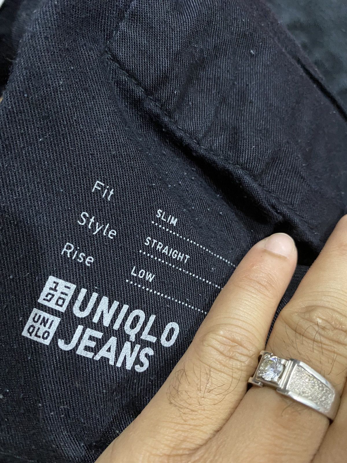Hysteric Glamour × Japanese Brand × Uniqlo 🇯🇵UNIQLO Selvedge denim acid wash design Size US 30 / EU 46 - 15 Thumbnail