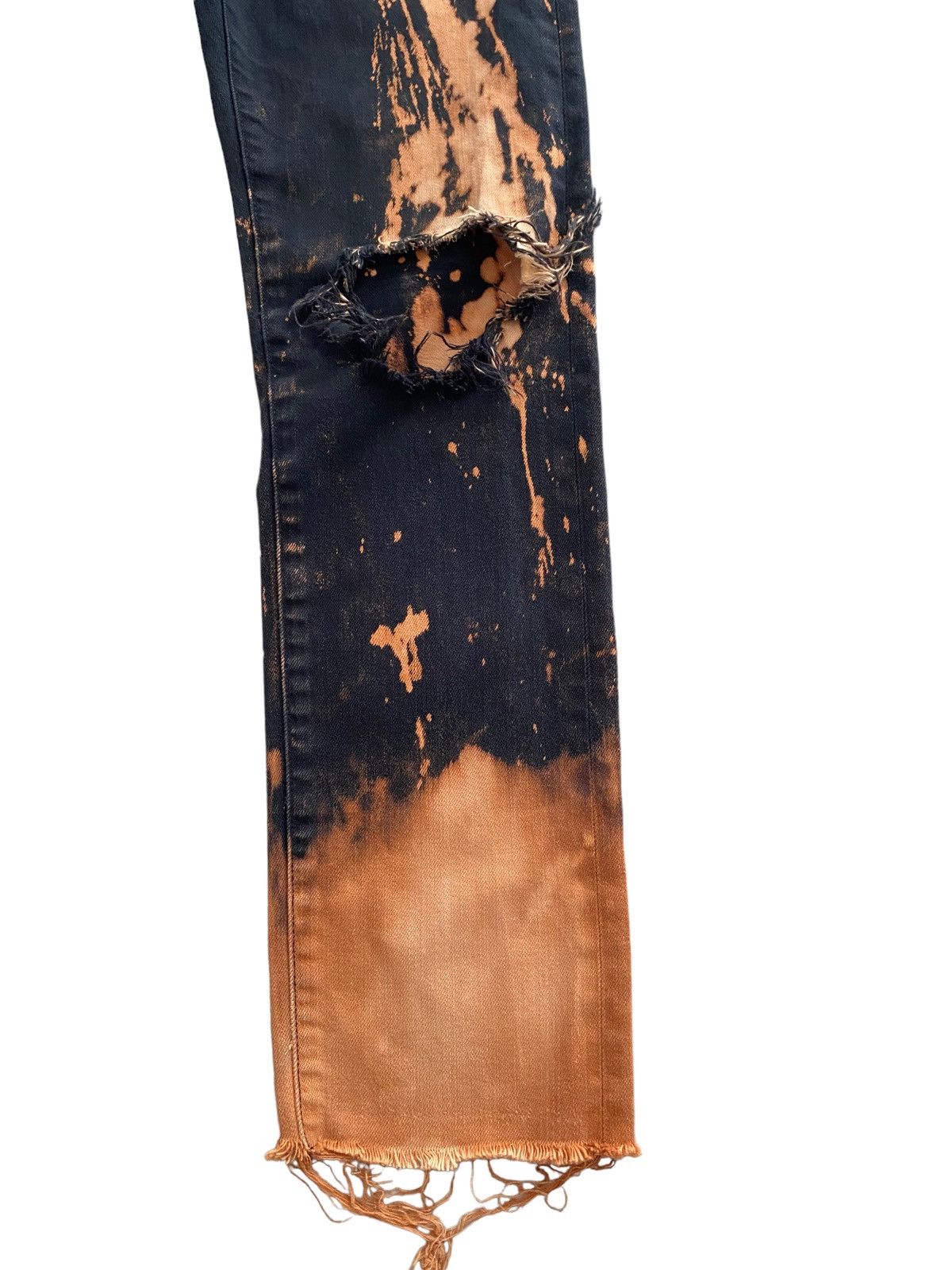 Hysteric Glamour × Japanese Brand × Uniqlo 🇯🇵UNIQLO Selvedge denim acid wash design Size US 30 / EU 46 - 13 Thumbnail