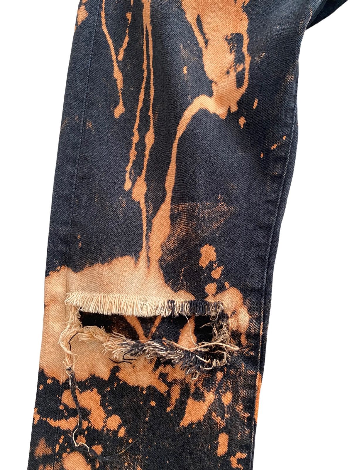 Hysteric Glamour × Japanese Brand × Uniqlo 🇯🇵UNIQLO Selvedge denim acid wash design Size US 30 / EU 46 - 11 Thumbnail