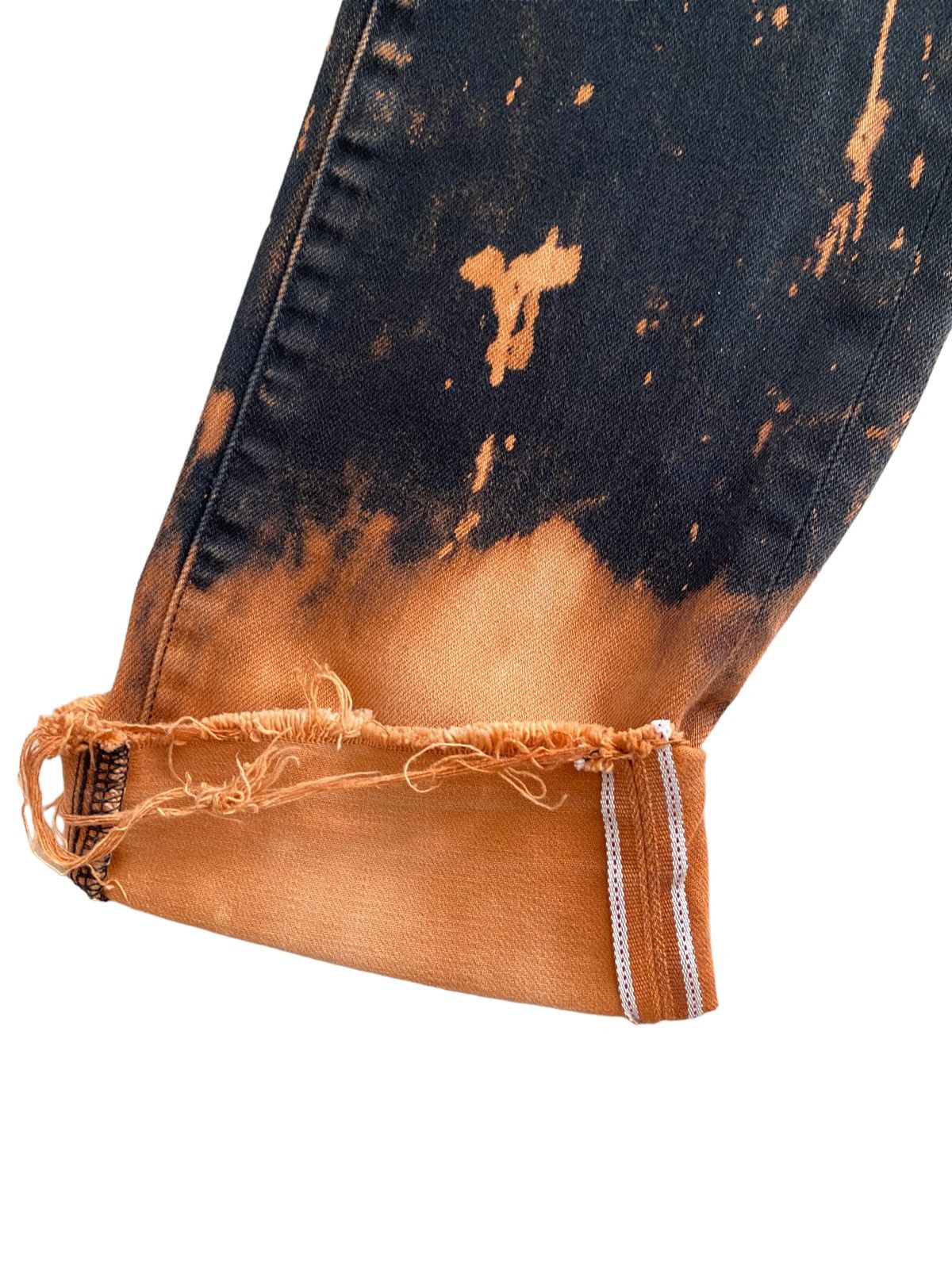 Hysteric Glamour × Japanese Brand × Uniqlo 🇯🇵UNIQLO Selvedge denim acid wash design Size US 30 / EU 46 - 3 Thumbnail