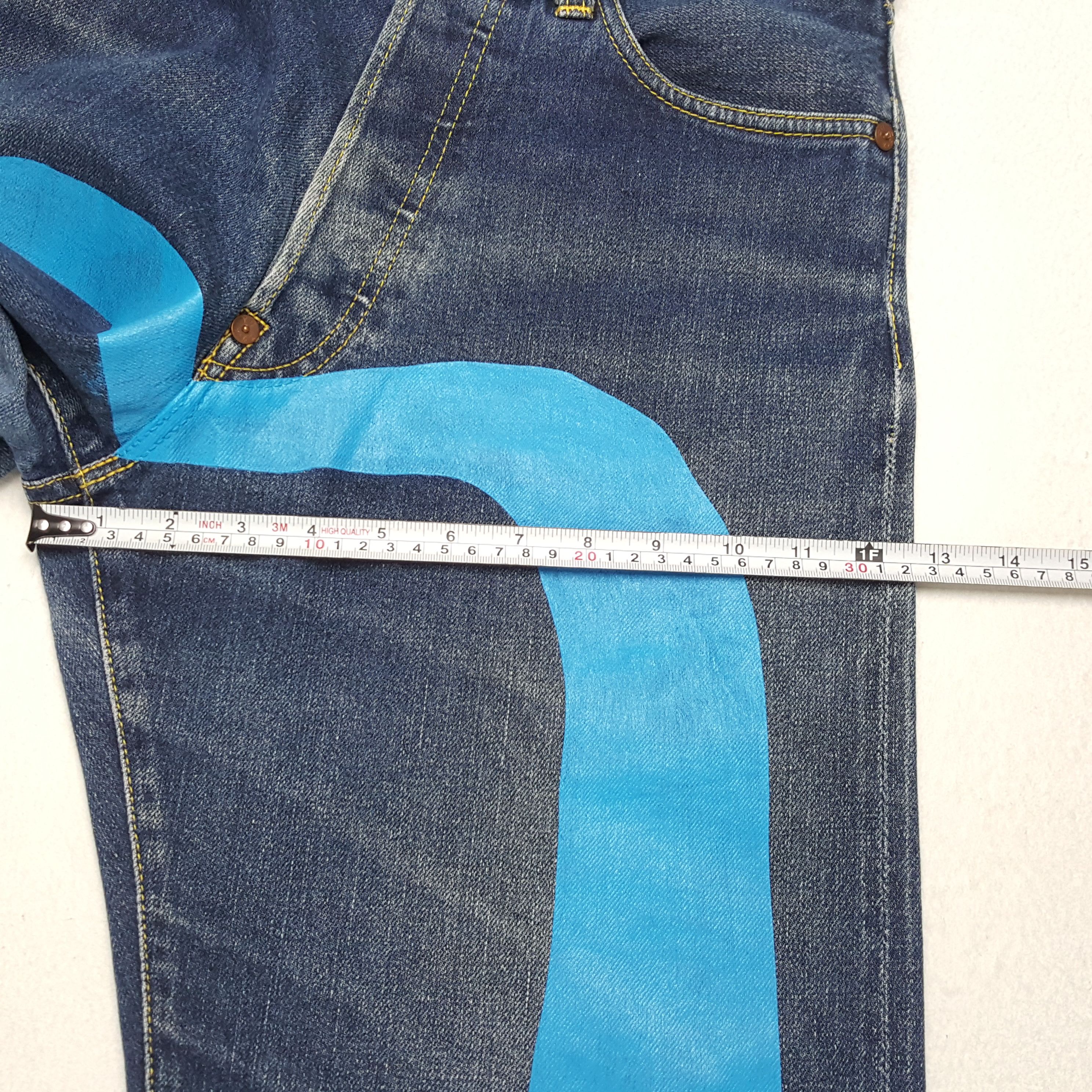 Evisu × Japanese Brand × Vintage Vintage EVISU Japanese Brand Daicock Custom Style Jeans Size US 28 / EU 44 - 9 Thumbnail