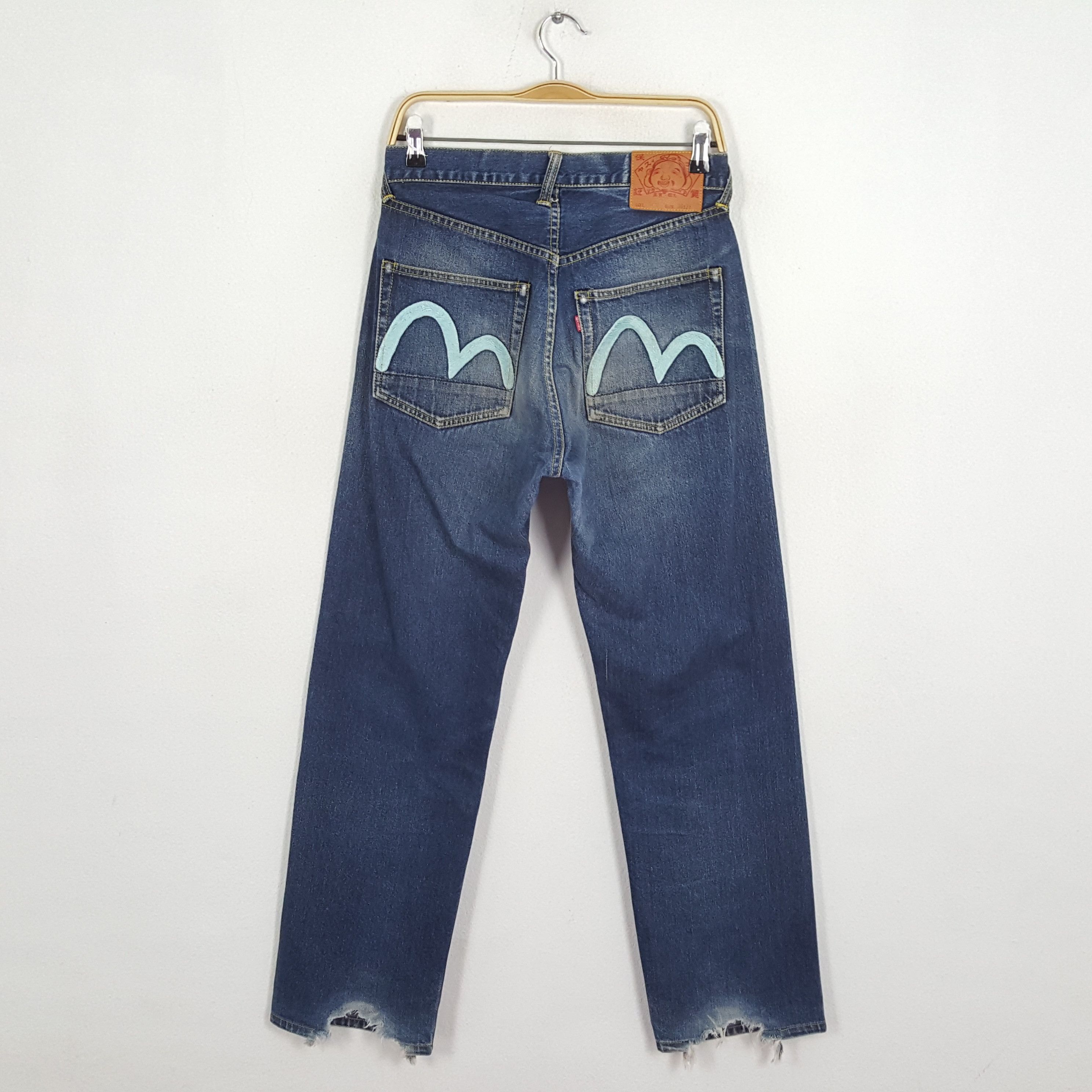 Evisu × Japanese Brand × Vintage Vintage EVISU Japanese Brand Daicock Custom Style Jeans Size US 28 / EU 44 - 4 Thumbnail