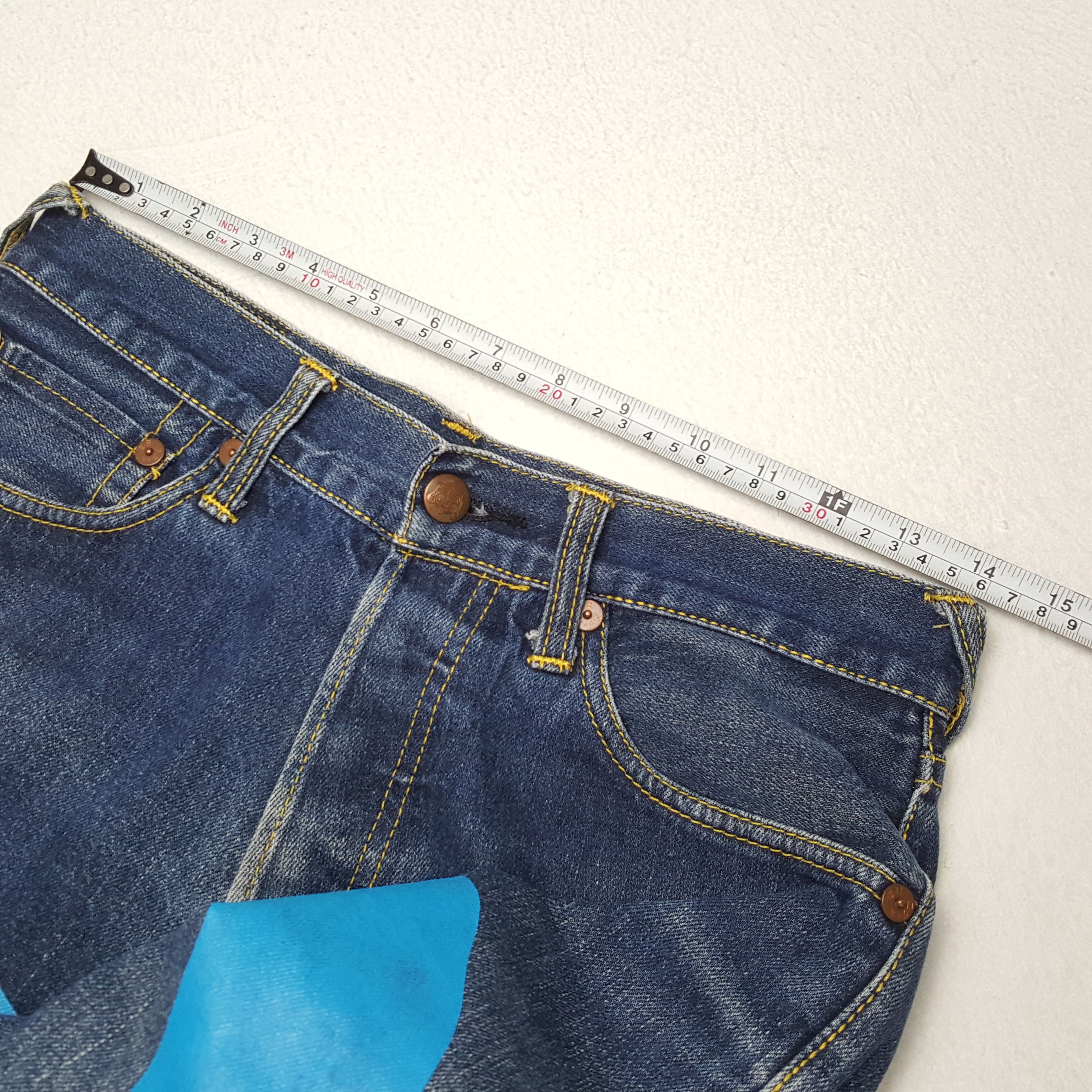 Evisu × Japanese Brand × Vintage Vintage EVISU Japanese Brand Daicock Custom Style Jeans Size US 28 / EU 44 - 7 Thumbnail