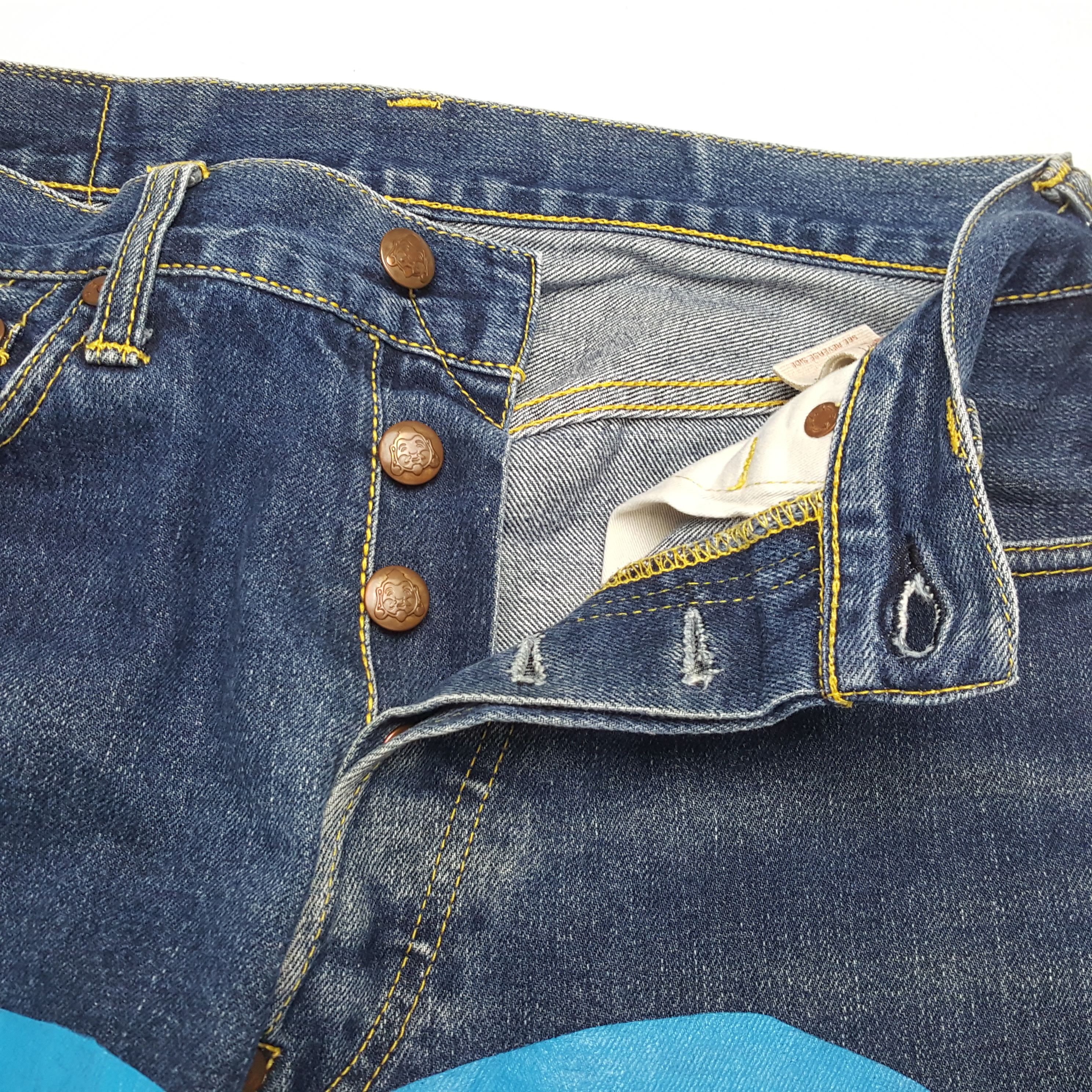 Evisu × Japanese Brand × Vintage Vintage EVISU Japanese Brand Daicock Custom Style Jeans Size US 28 / EU 44 - 13 Thumbnail