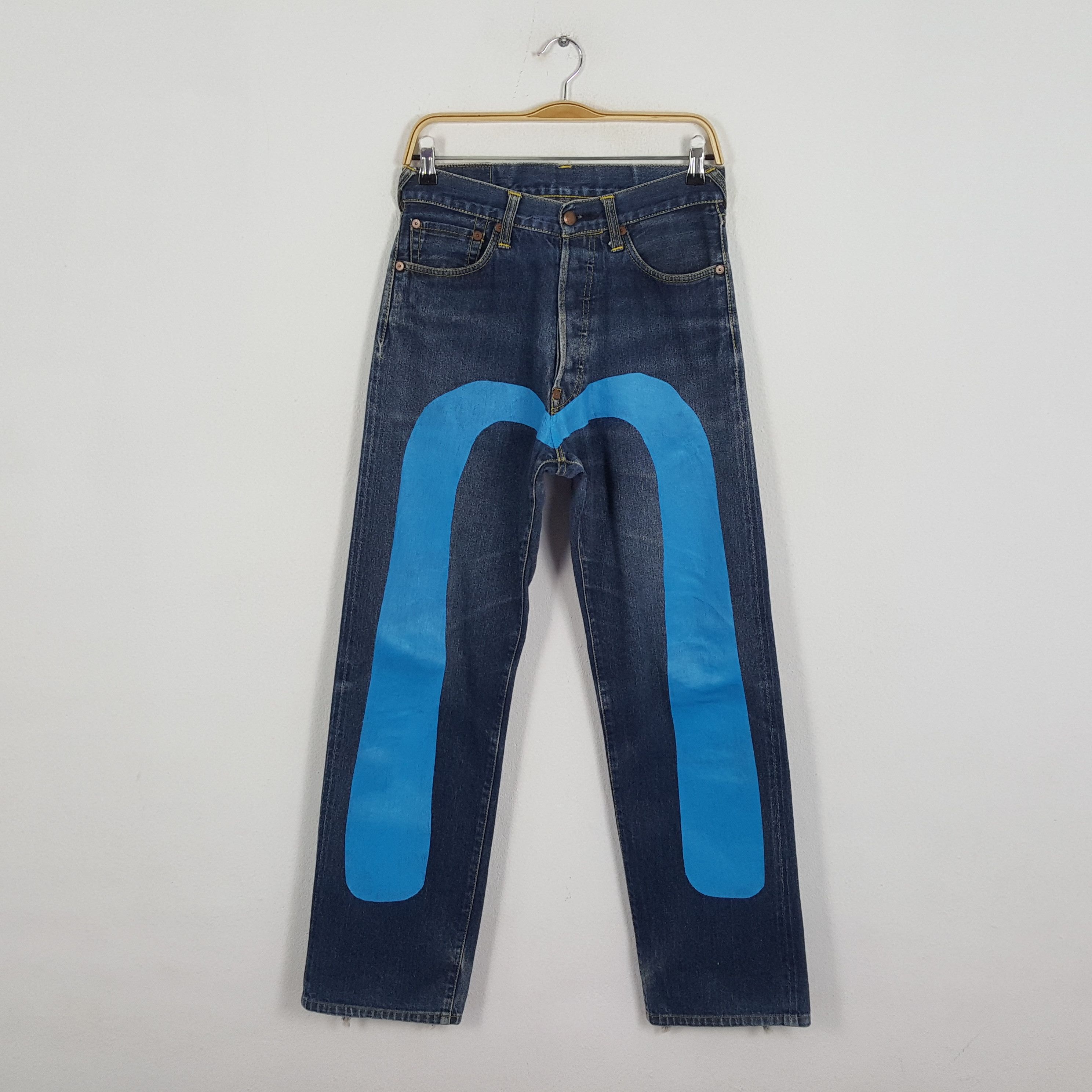 Evisu × Japanese Brand × Vintage Vintage EVISU Japanese Brand Daicock Custom Style Jeans Size US 28 / EU 44 - 1 Thumbnail