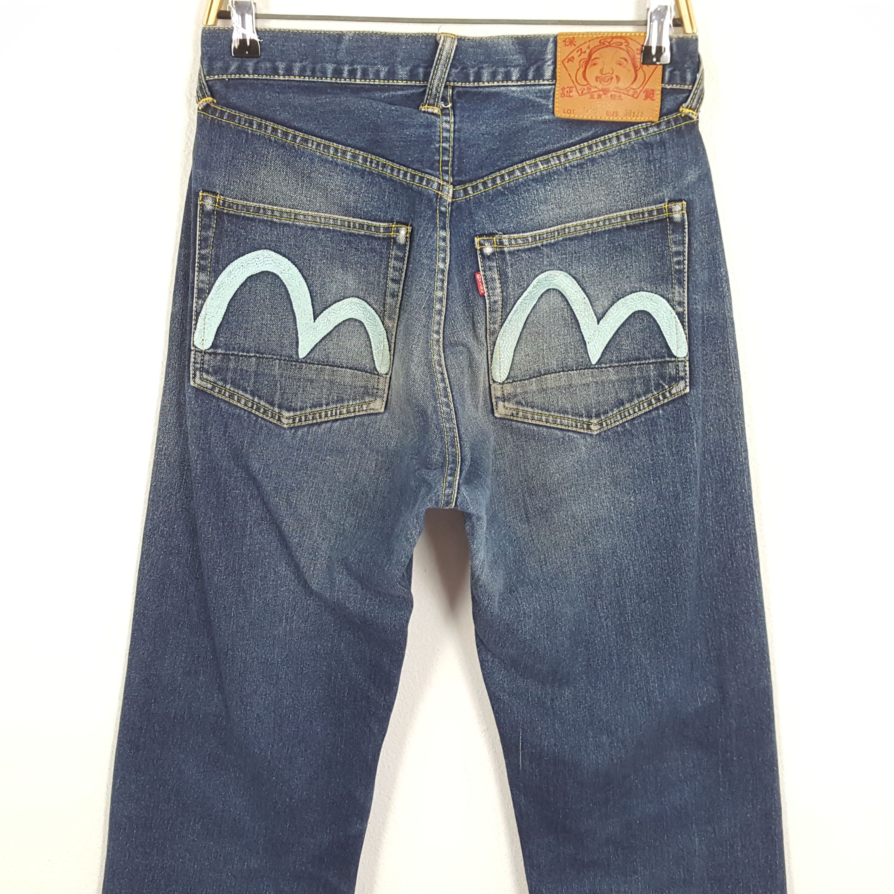Evisu × Japanese Brand × Vintage Vintage EVISU Japanese Brand Daicock Custom Style Jeans Size US 28 / EU 44 - 5 Thumbnail