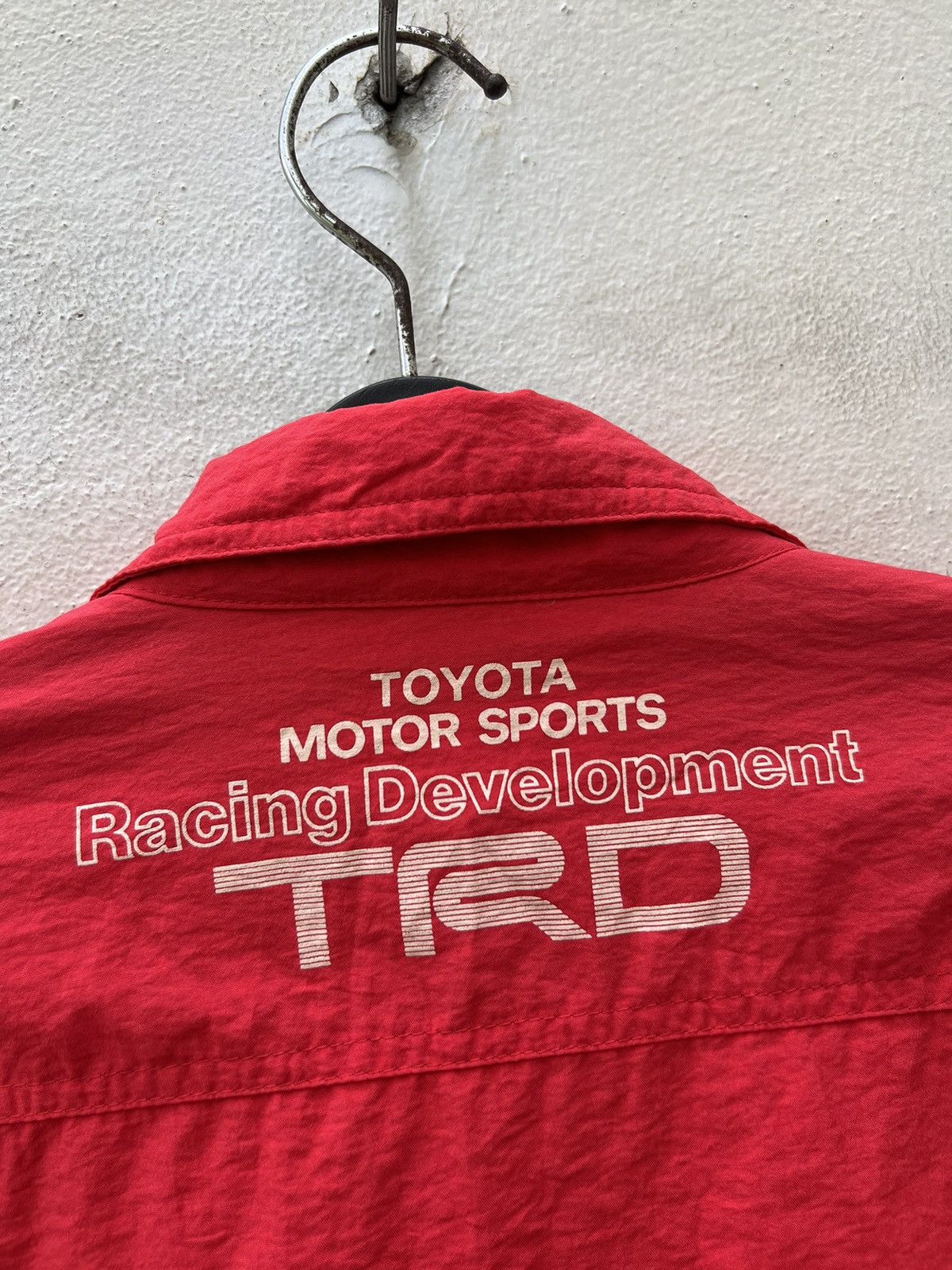 Vintage RARE!!! Vintage 80s Toyota TRD Light Bomber Jacket Red Size US M / EU 48-50 / 2 - 15 Thumbnail