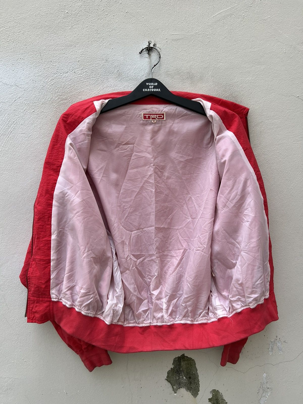 Vintage RARE!!! Vintage 80s Toyota TRD Light Bomber Jacket Red Size US M / EU 48-50 / 2 - 16 Thumbnail