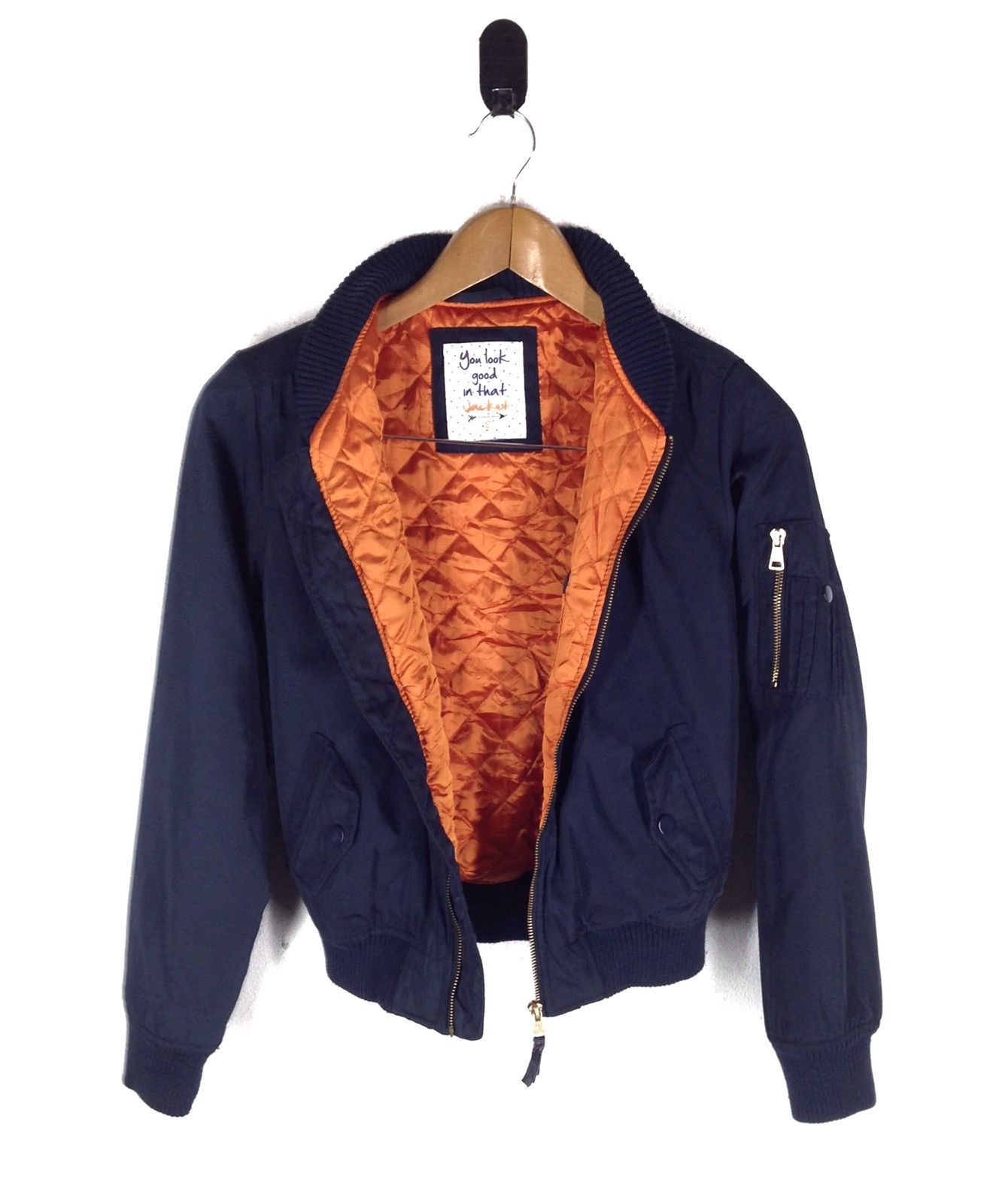 Bershka × Japanese Brand DESIGN FLIGHT JACKET Size US S / EU 44-46 / 1 - 3 Thumbnail