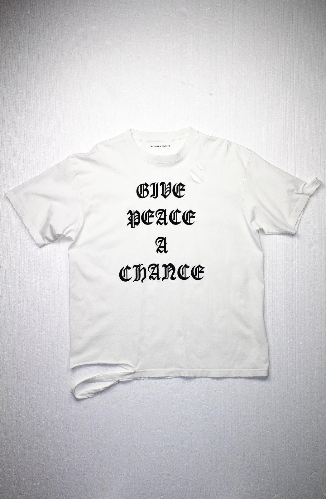 Number (N)ine Give Peace a Chance Tee | Grailed