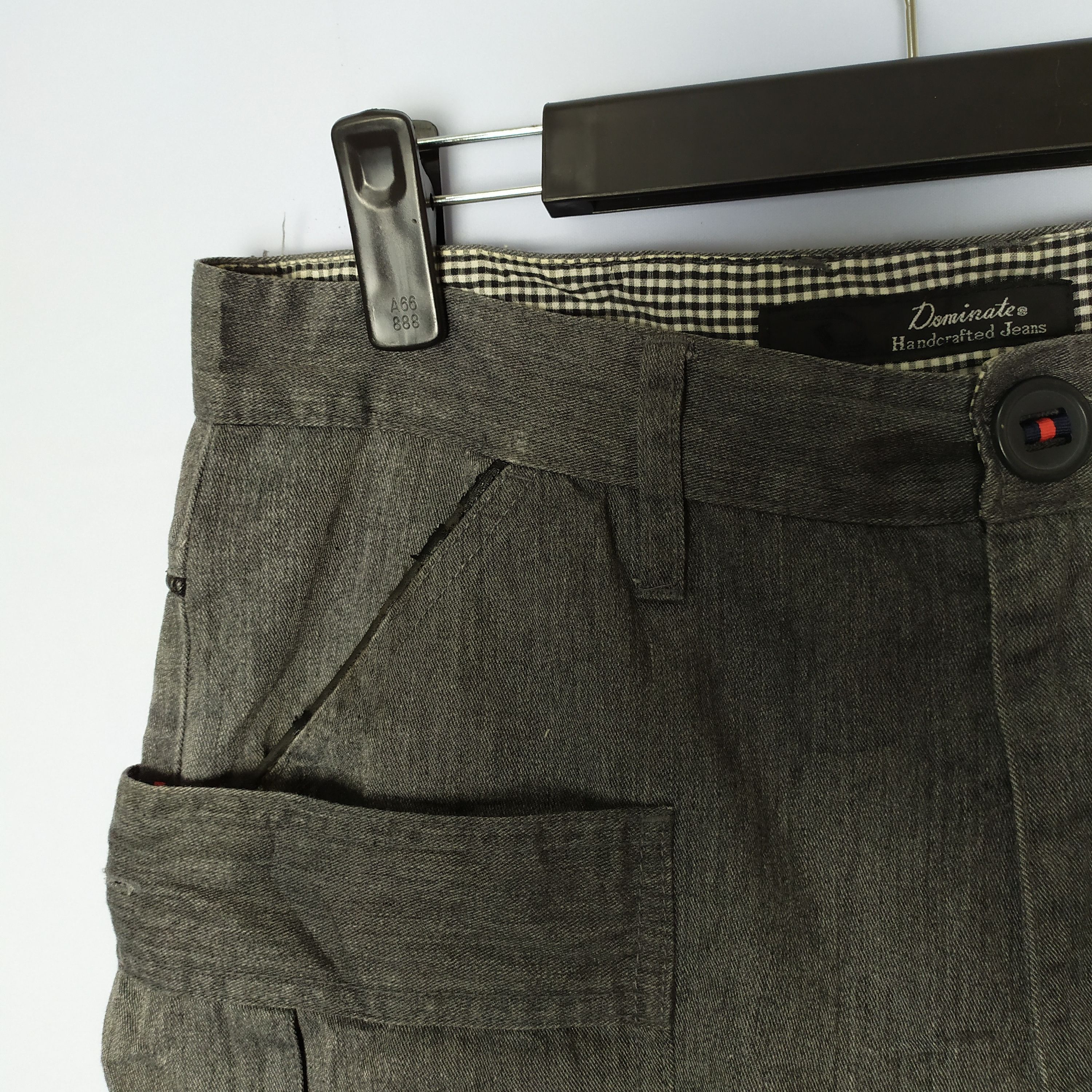 Japanese Brand DOMINATE HANDCRAFT CARGO PANTS SPRING LEG Size US 32 / EU 48 - 7 Thumbnail