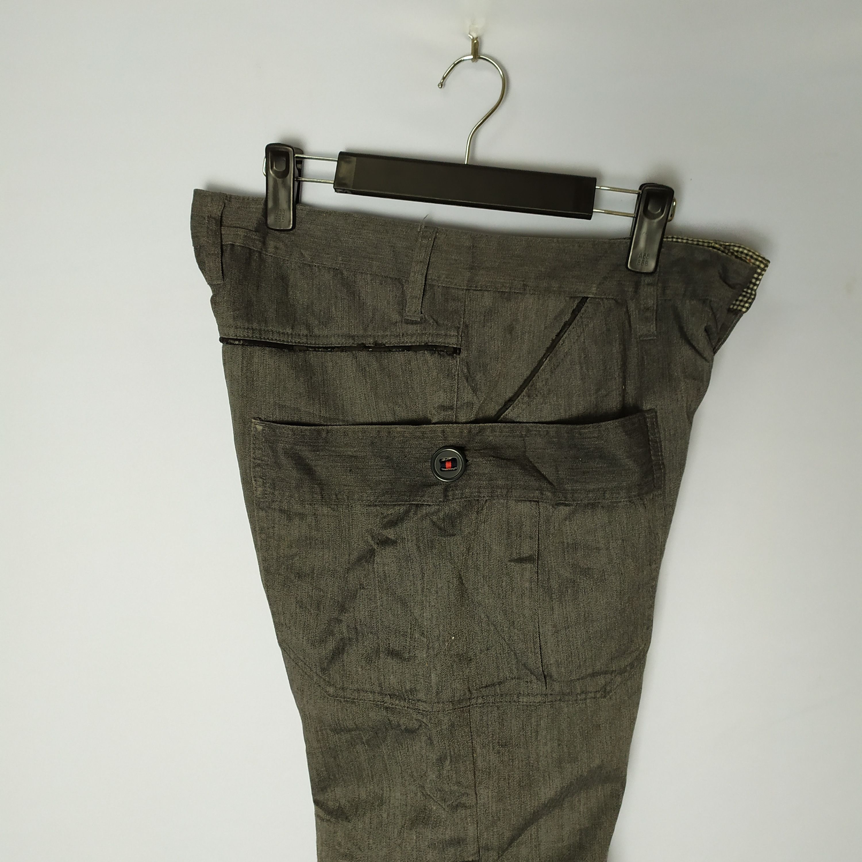 Japanese Brand DOMINATE HANDCRAFT CARGO PANTS SPRING LEG Size US 32 / EU 48 - 2 Thumbnail