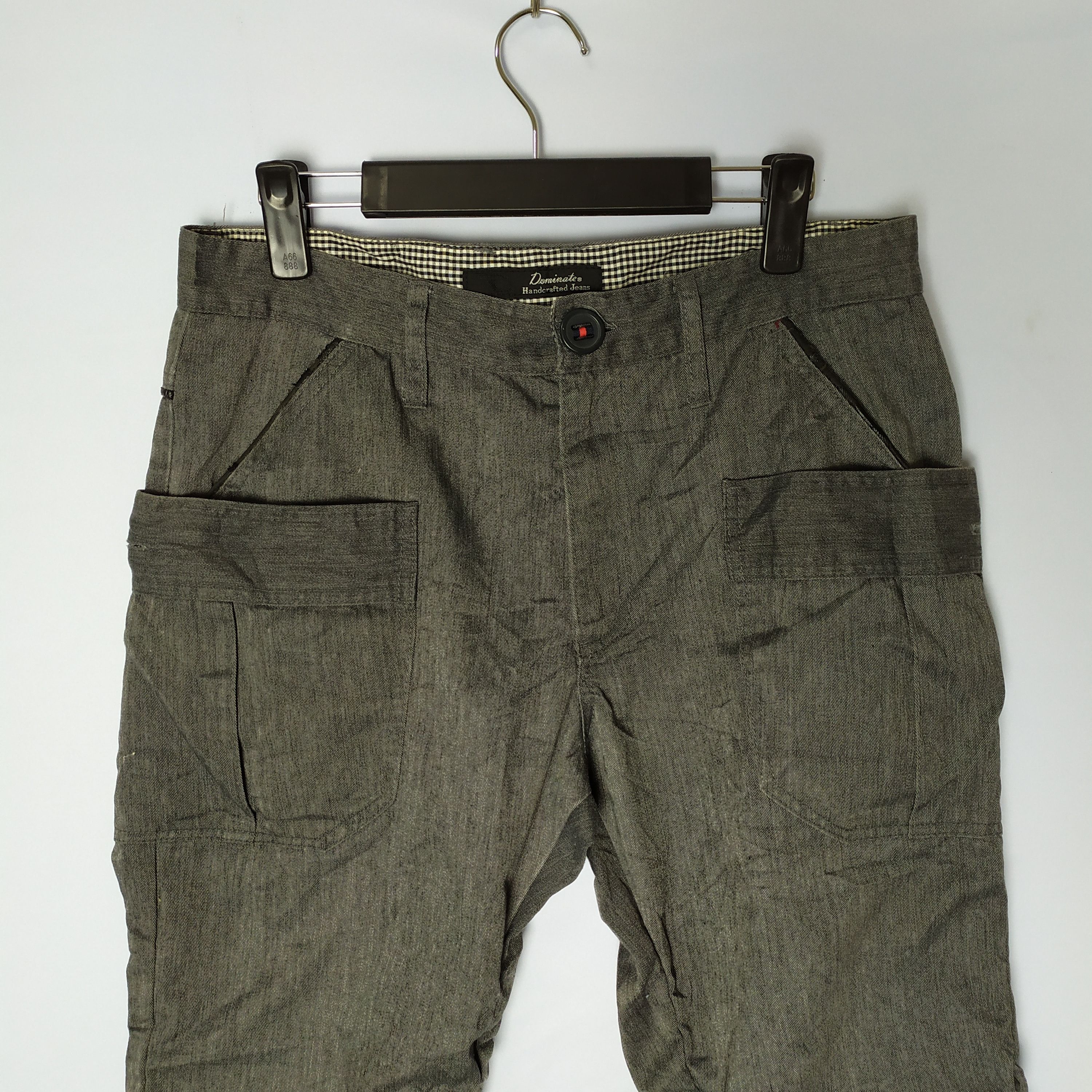 Japanese Brand DOMINATE HANDCRAFT CARGO PANTS SPRING LEG Size US 32 / EU 48 - 11 Thumbnail
