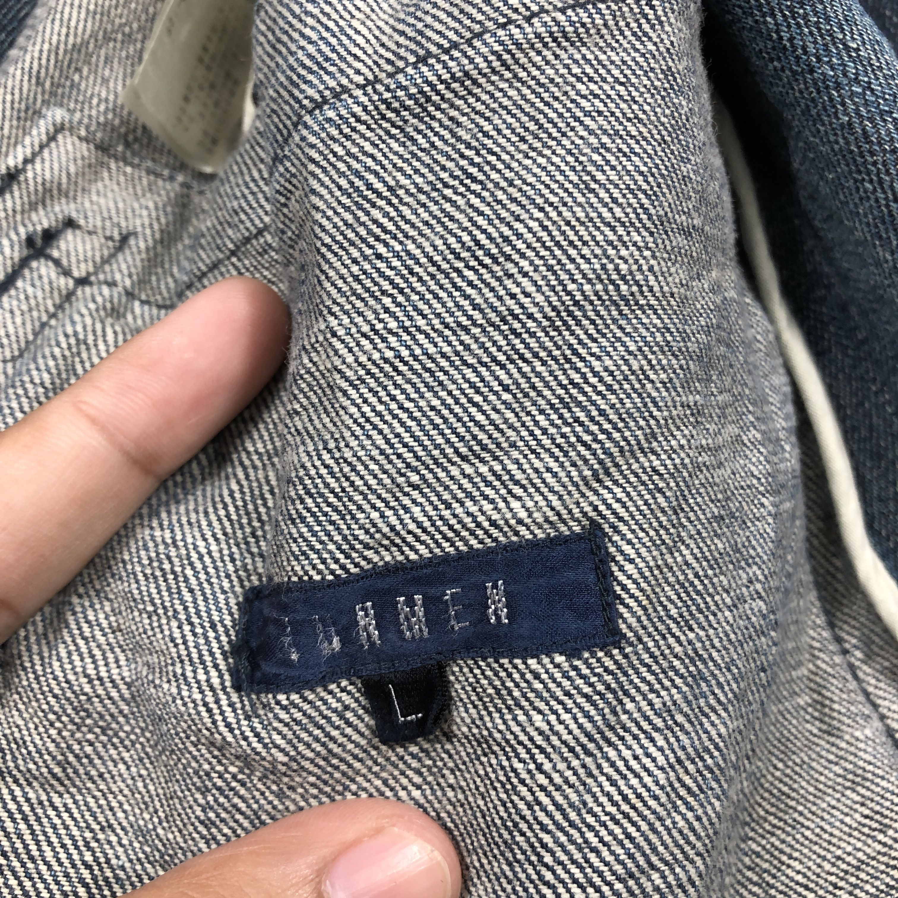 Designer × Japanese Brand × Vintage Vintage Junmen Tailored Denim Jacket Size US S / EU 44-46 / 1 - 6 Thumbnail