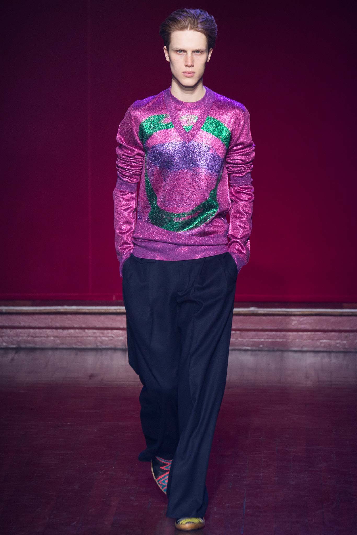 Maison Margiela FW15 Runway Lips Sweater Size US M / EU 48-50 / 2 - 2 Thumbnail