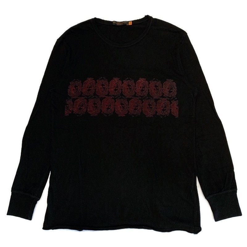 image of Undercover 2005Aw “Arts And Crafts” Medusa Longsleeve Shirt in Black, Men's (Size Medium)