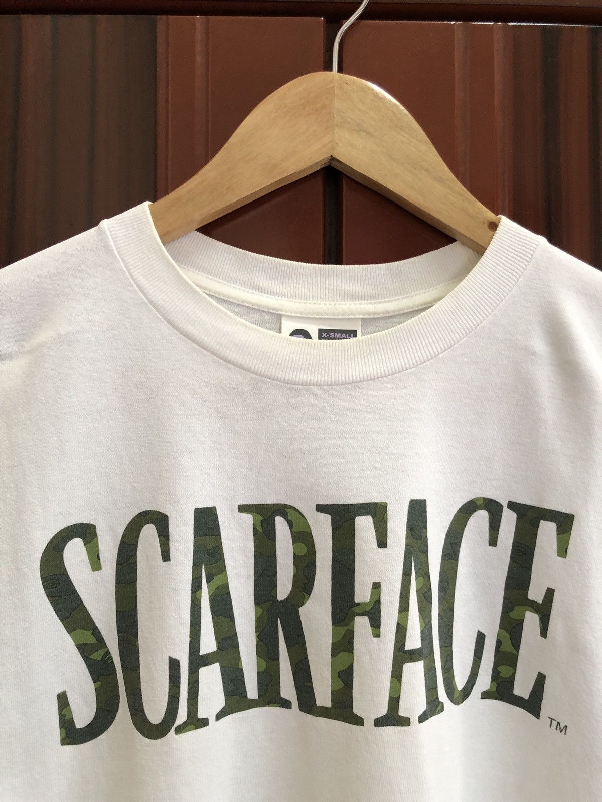 Bape Bape x Scarface The World Is Your T-shirts Green ABC Camo Size US M / EU 48-50 / 2 - 8 Thumbnail