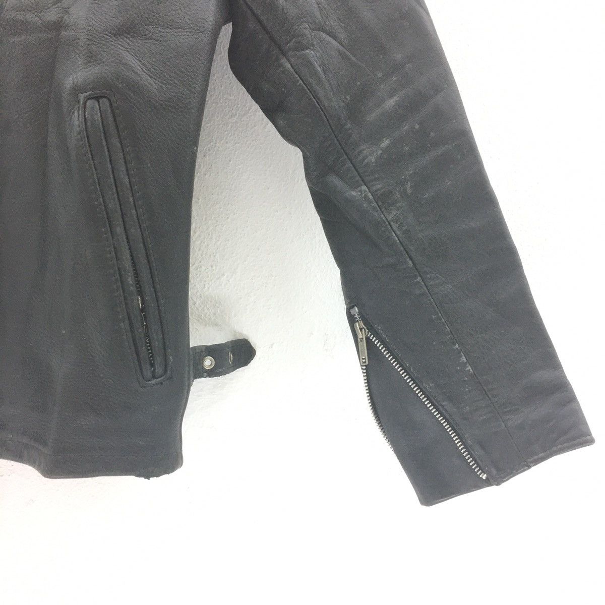 Schott Vintage Schott Leather Jacket Motorcycle Schott NYC Schott Size US S / EU 44-46 / 1 - 6 Thumbnail