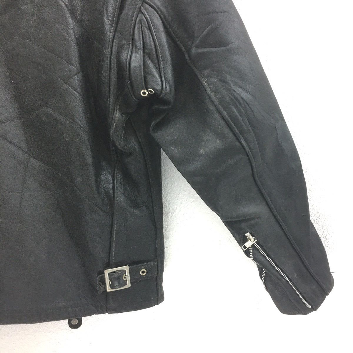 Schott Vintage Schott Leather Jacket Motorcycle Schott NYC Schott Size US S / EU 44-46 / 1 - 5 Thumbnail