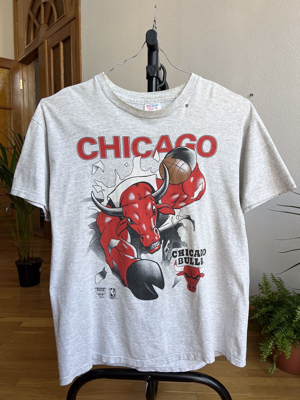 Vintage Vintage 90s Chicago Bulls T-shirt, Grailed