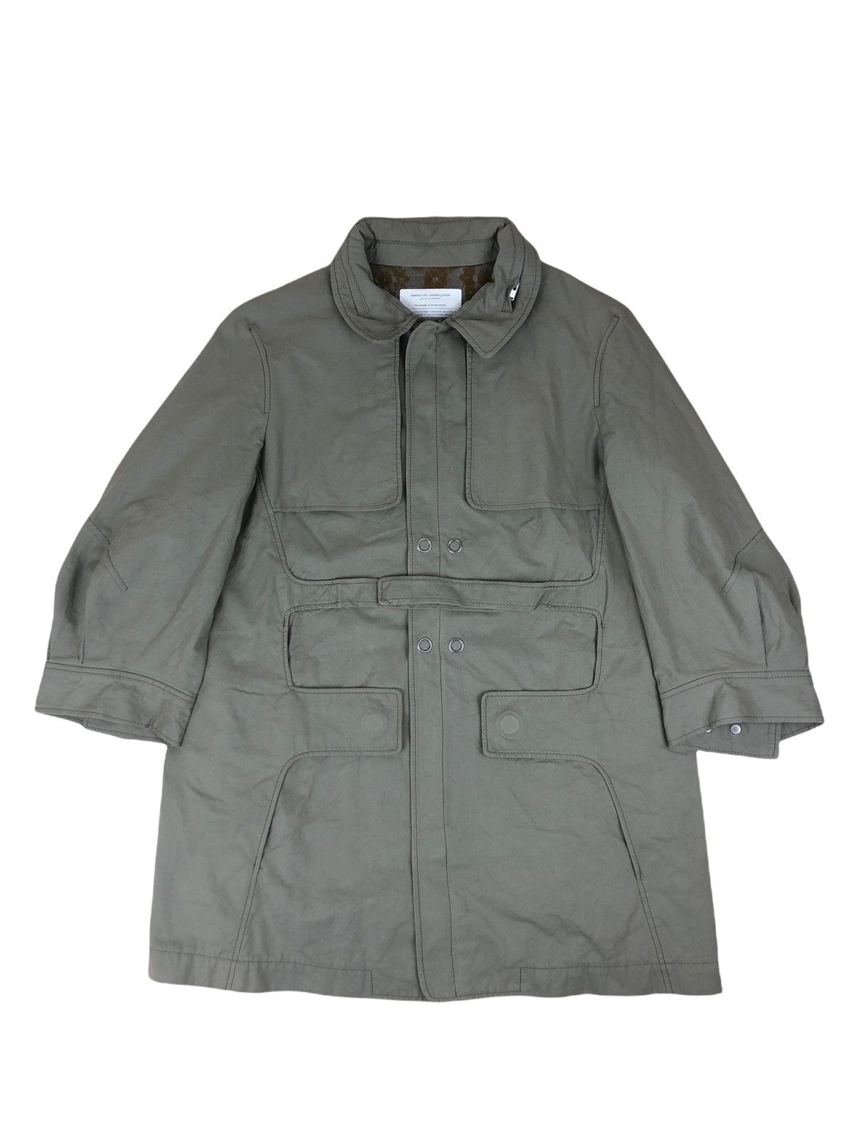 Undercover AW10-11 The Mentality Of Reverse Running Parka jacket Size US M / EU 48-50 / 2 - 2 Thumbnail