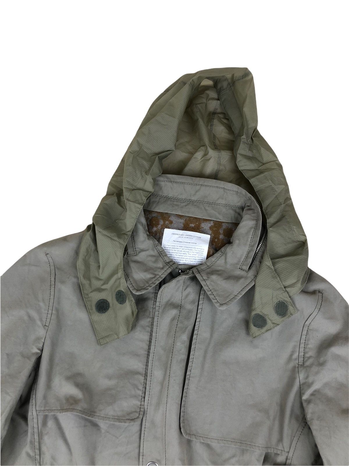 Undercover AW10-11 The Mentality Of Reverse Running Parka jacket Size US M / EU 48-50 / 2 - 10 Thumbnail