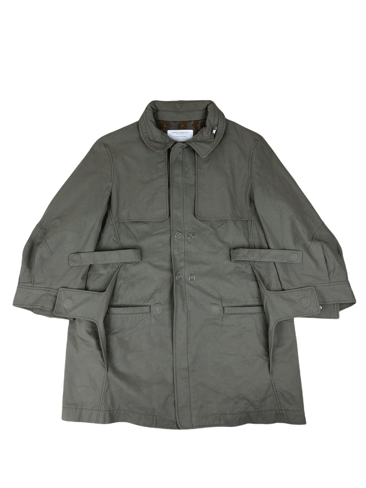 Undercover AW10-11 The Mentality Of Reverse Running Parka jacket Size US M / EU 48-50 / 2 - 5 Thumbnail